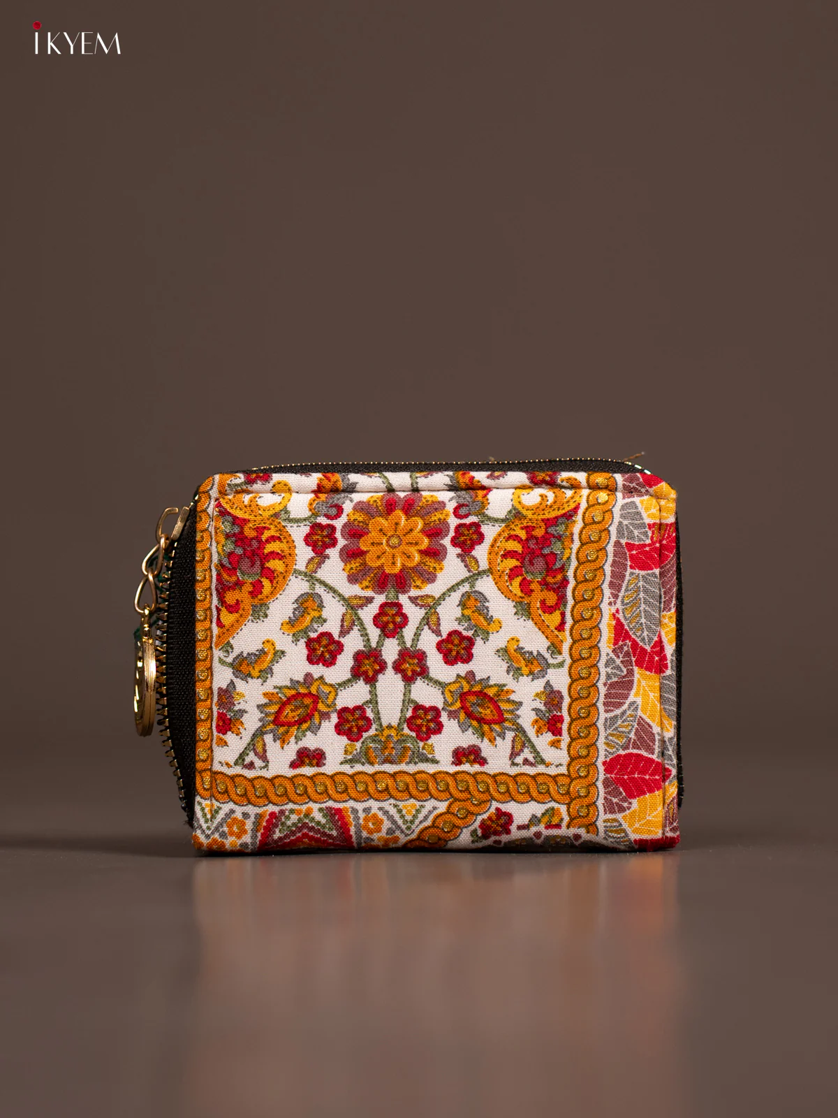 Floral Print Wallet - Multicolour - KE21160