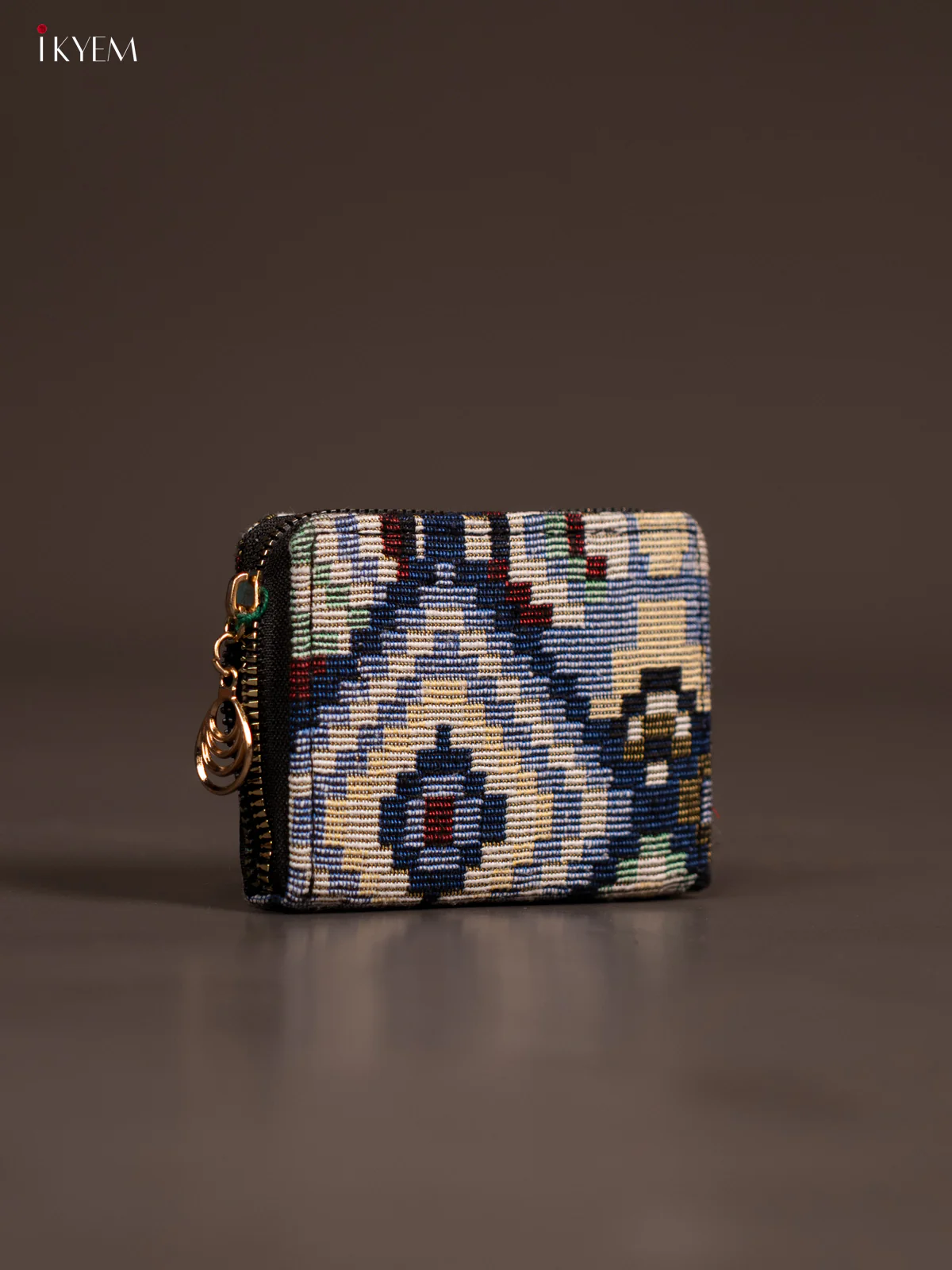 Ikat Print Wallet - Navy Blue - KE21166 - Image 2