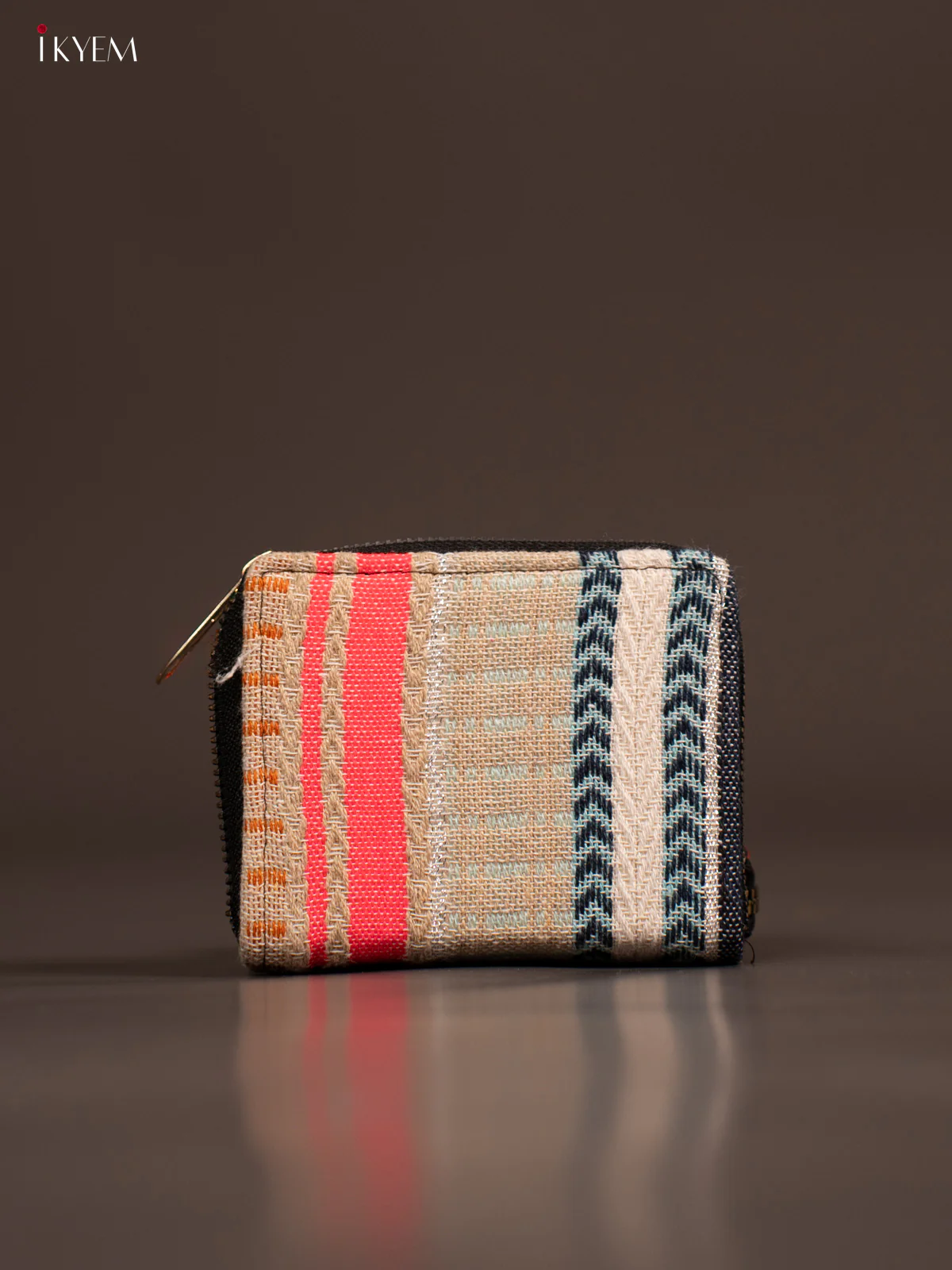 Ikkat Print Wallet - Multicolour - KE21176
