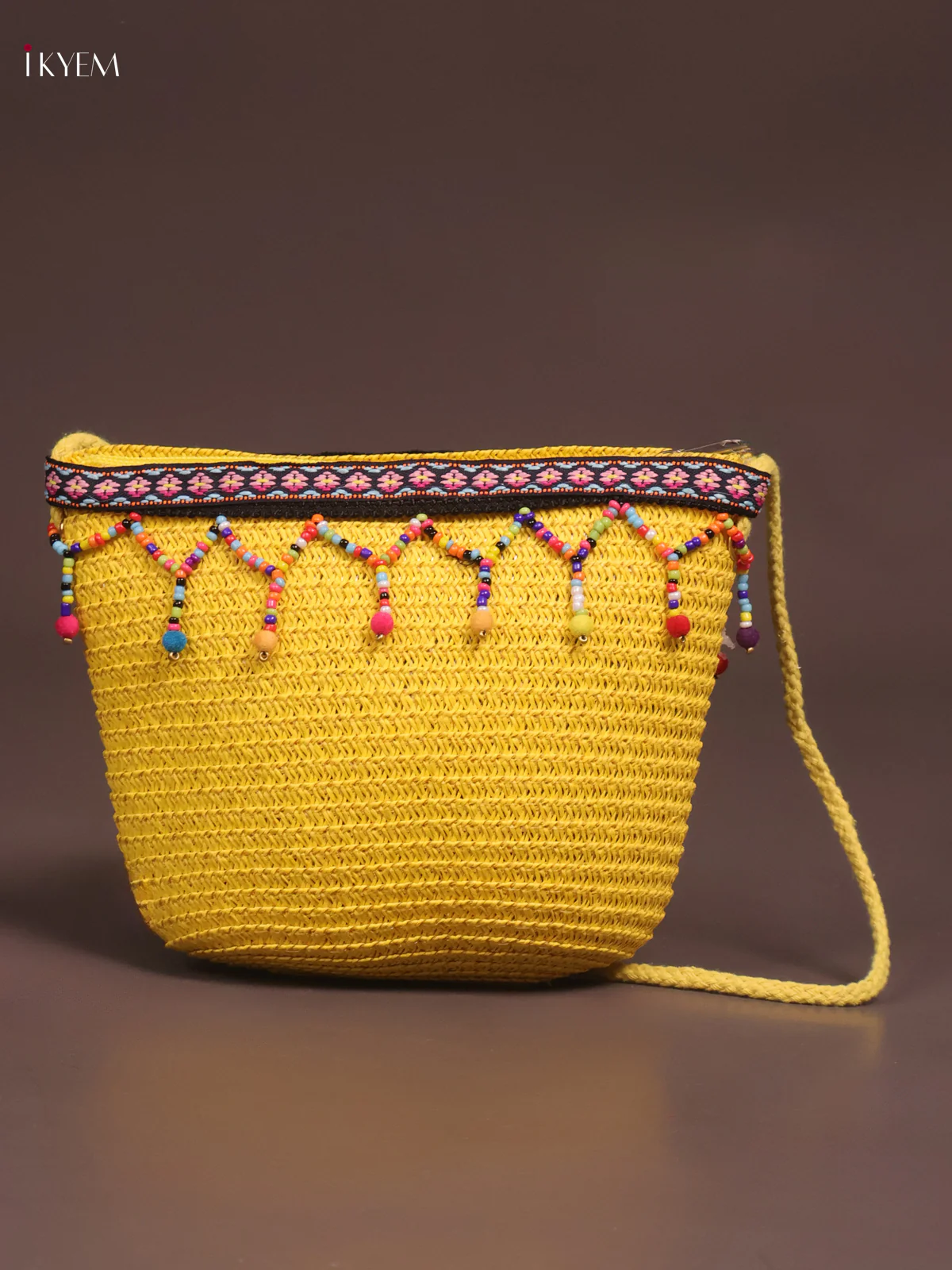 Boho Sling Bag Yellow