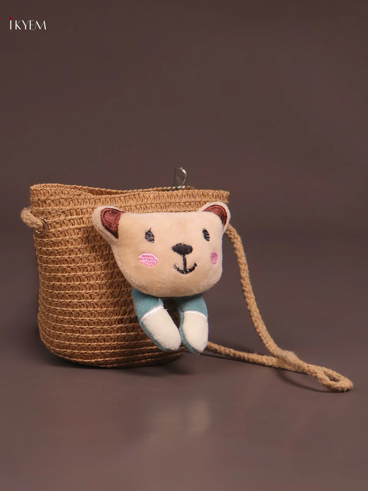 Beach Sling Bag Brown - Image 2