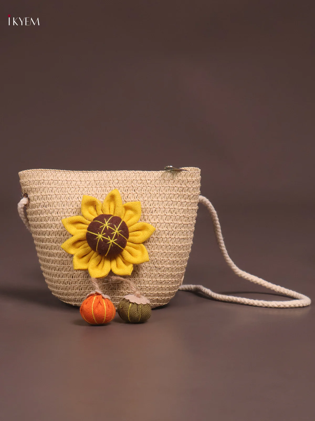 Beach Sling Bag For kids - Cream - KE21339