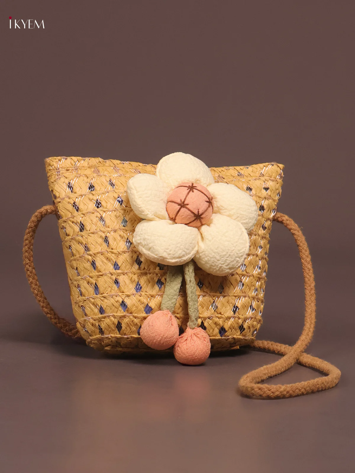 Beach Sling Bag For kids - Brown - KE21353 - Image 2