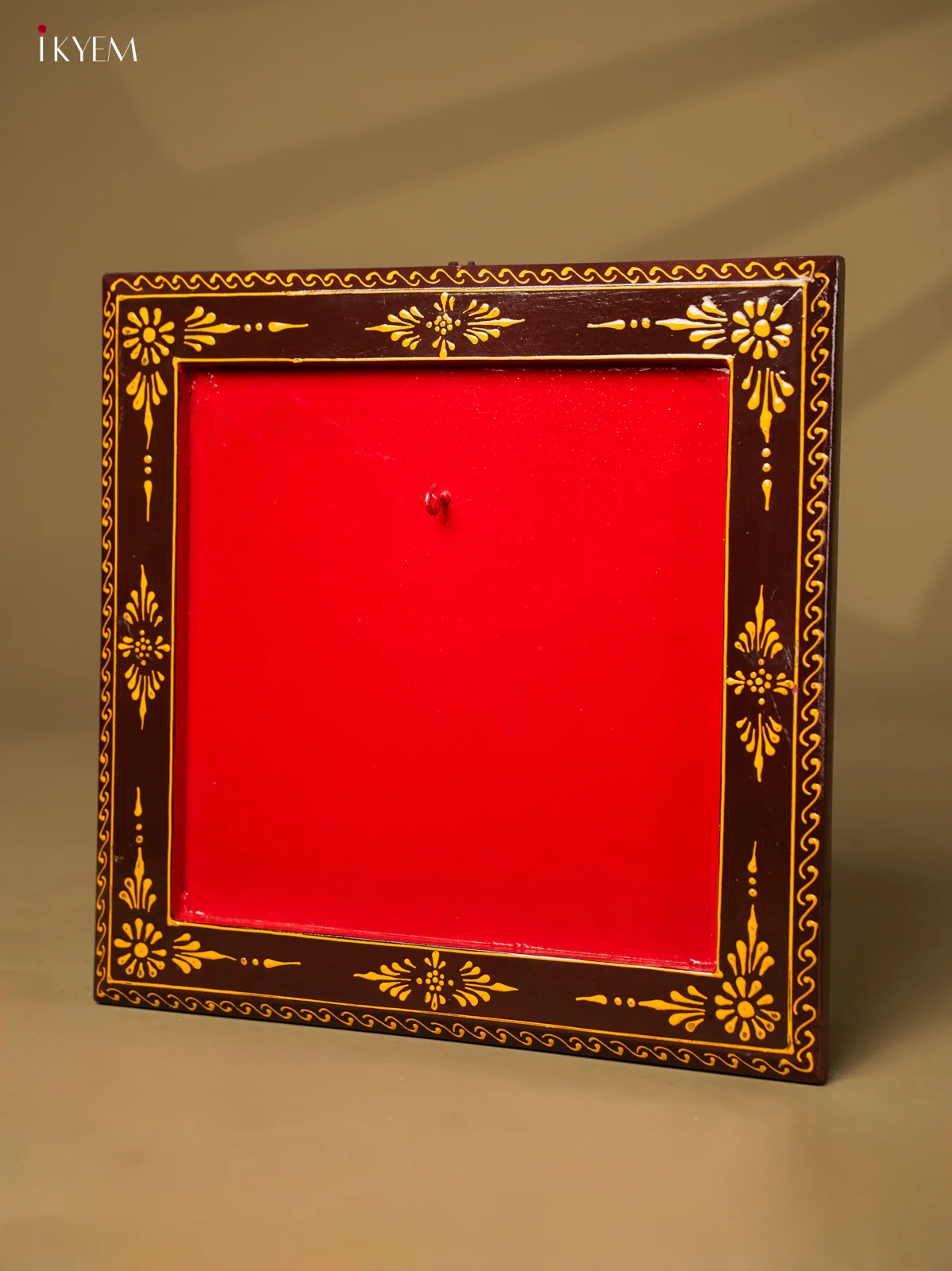 Wooden Square Status Frame - Red (12*12) - KE27136 - Image 3
