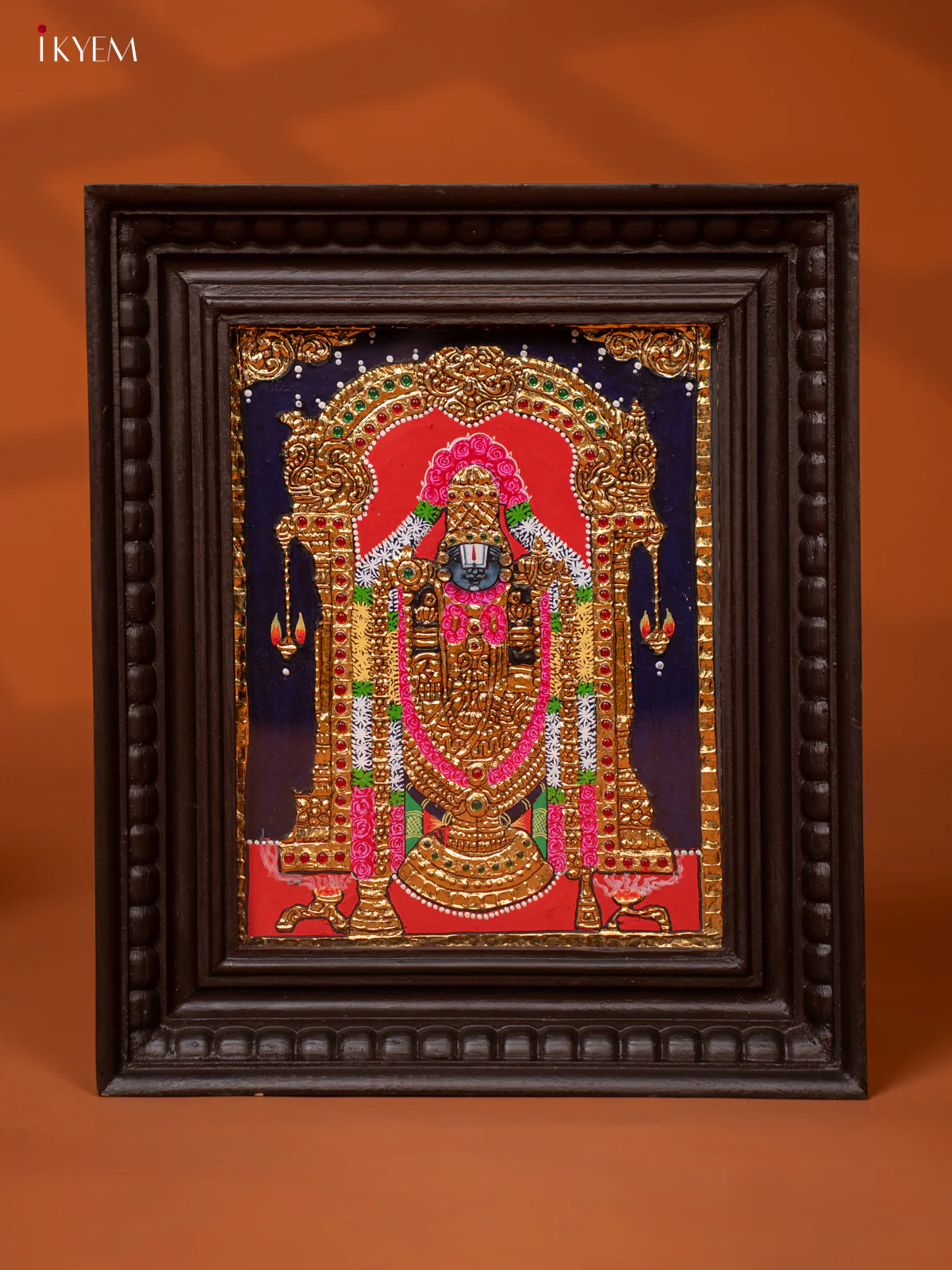 Balaji - Tanjore Painting (13x11) - KE27180