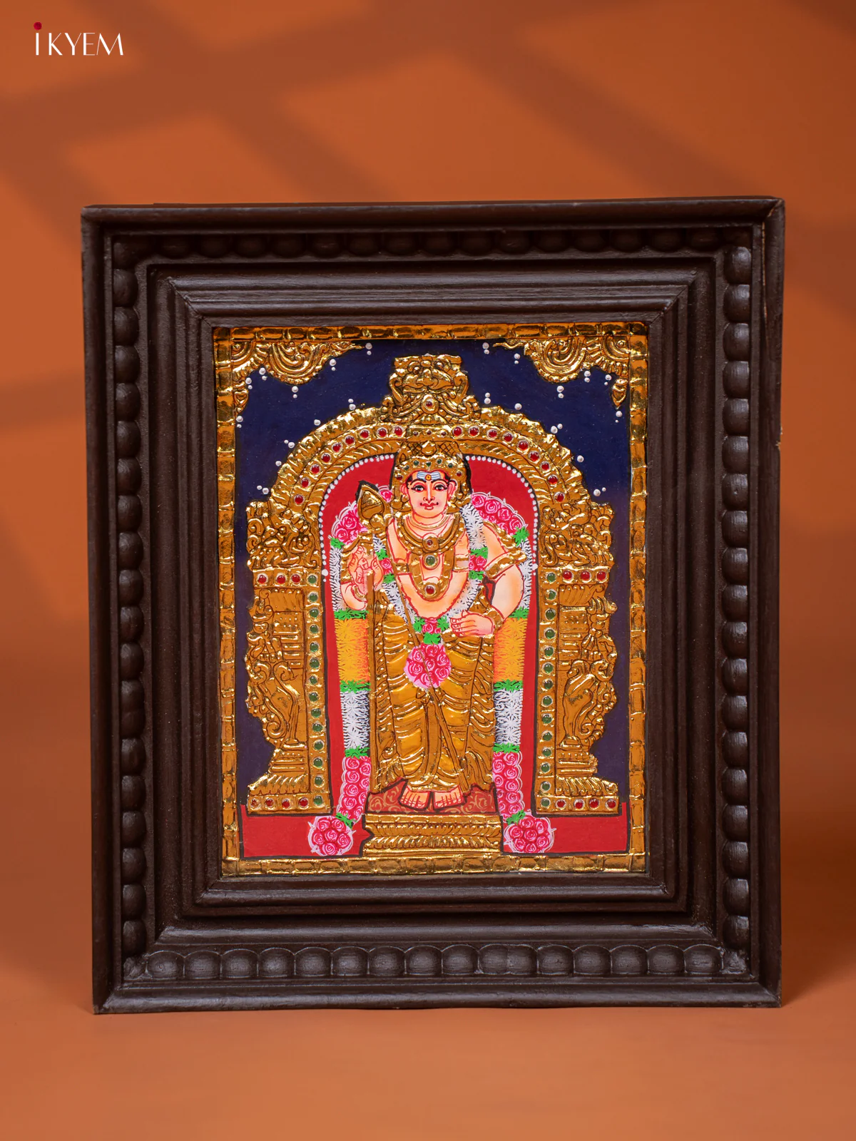 Murugar - Tanjore Painting (13x11) - KE27184