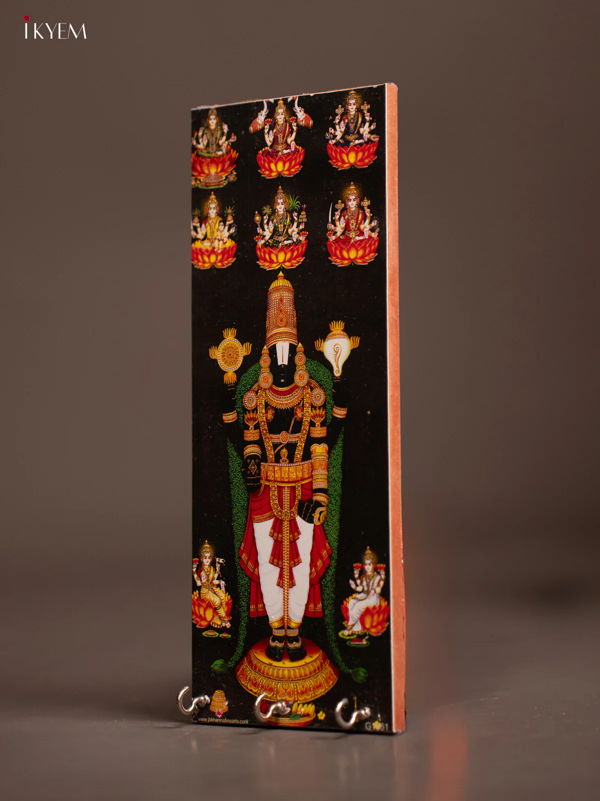 Balaji with Ashtalakshmi - Key Hanger - KE31122 - Image 2