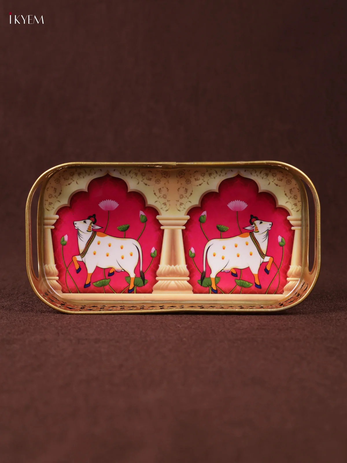 Cow Digital Printed - Tray - Purple - KEA1211 - Image 2