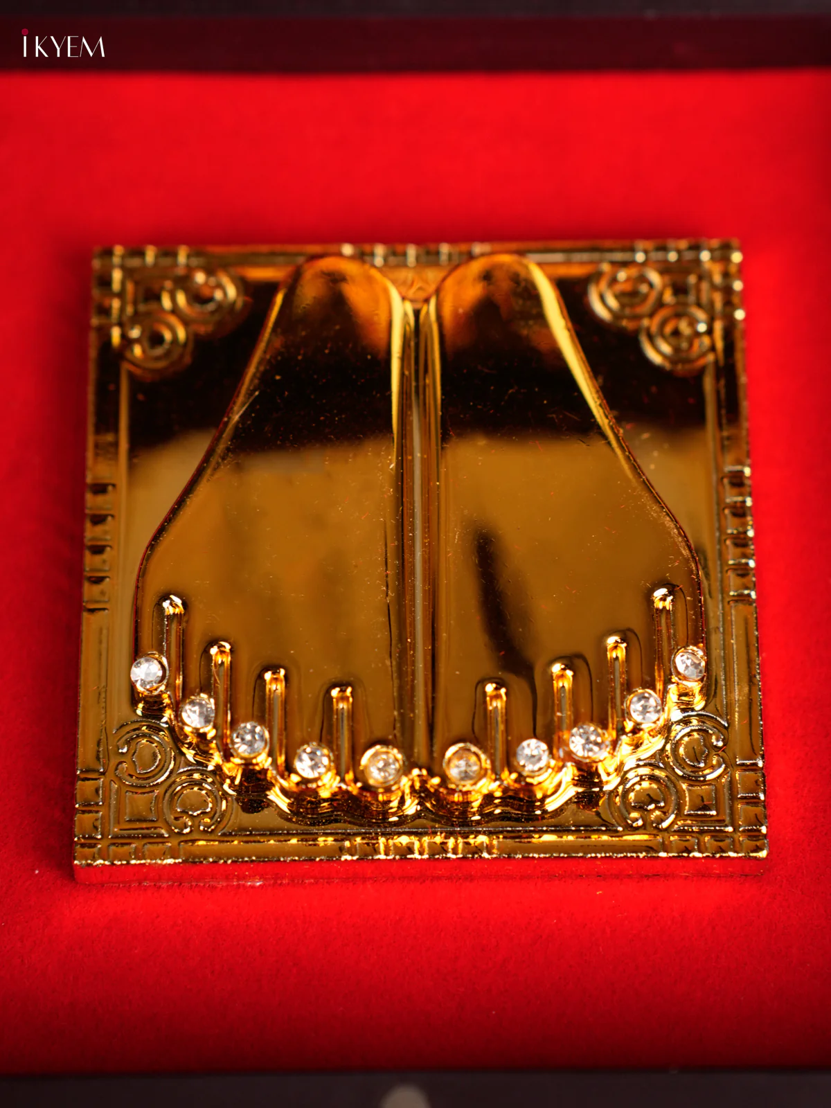 Paduka Box - Sai Baba - Red - KEA2721 - Image 2