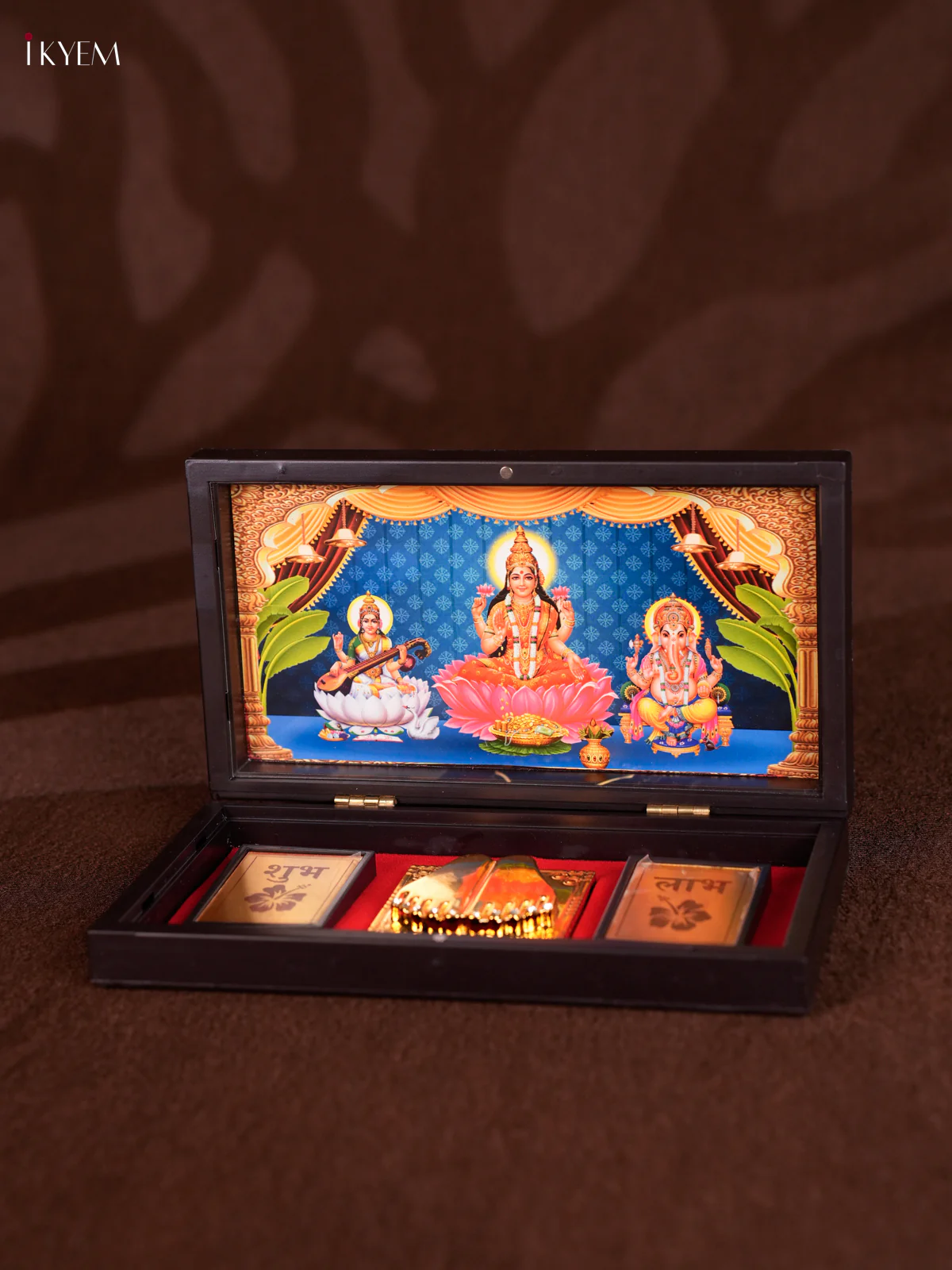 Paduka Box - Lakshmi Ganesha & Saraswathi - KEA2728 - Image 6