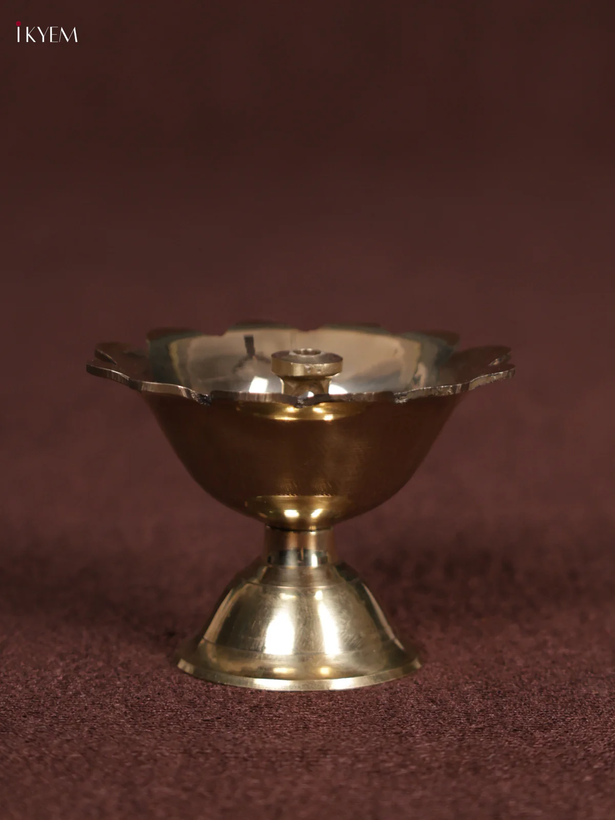 Brass Akhand Diya - 2 inch - Image 2