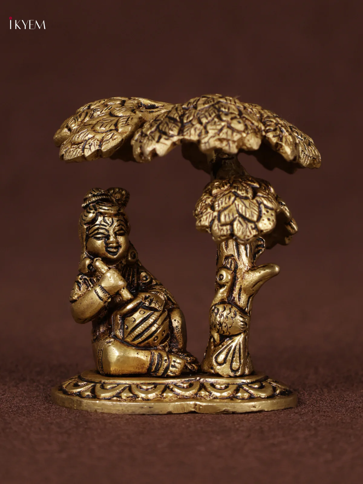 Brass Tree Krishan Statue - KEA3114