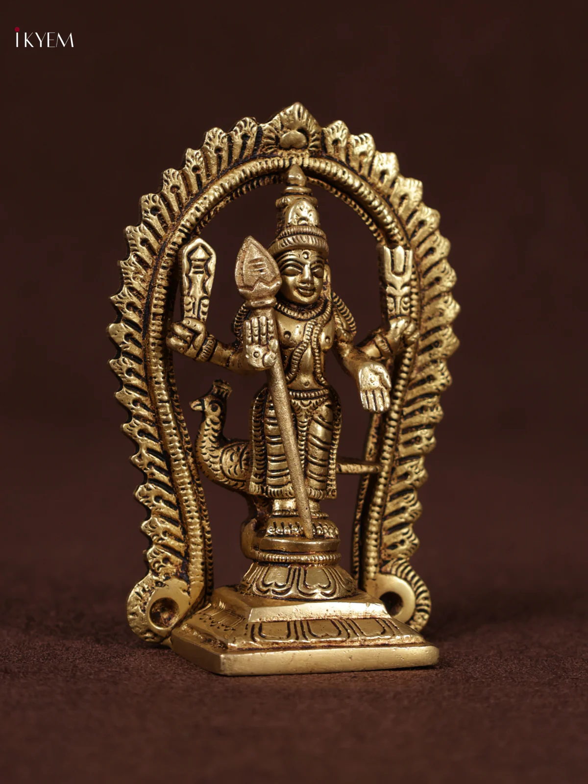 Brass Murugar Idol - KEA3118 - Image 3