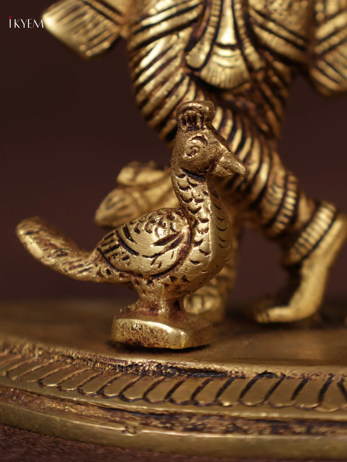Brass Radha Krishan Statue - KEA3124 - Image 3