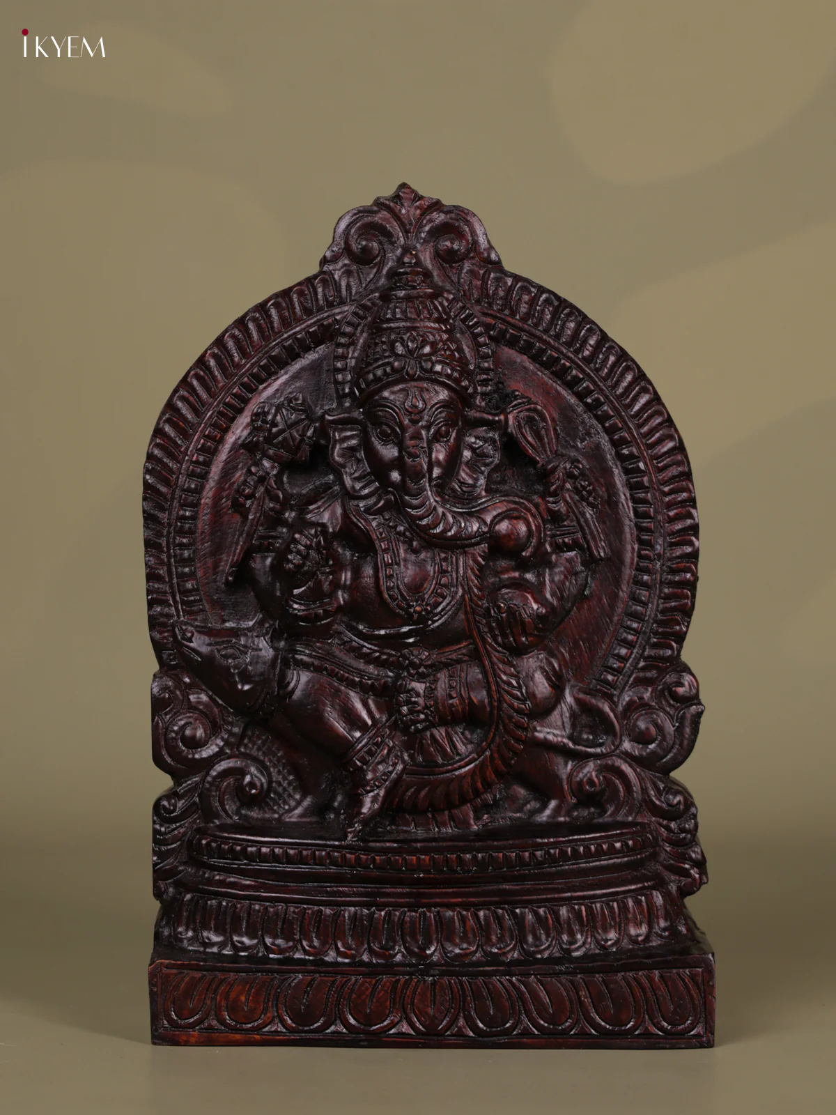 Wooden Ganesha Panel - KEB0618