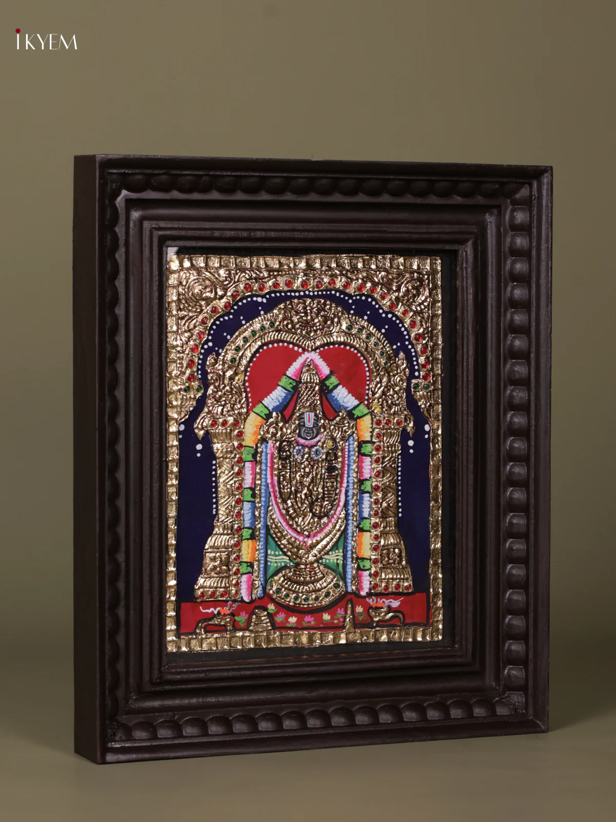 Balaji Tanjore painting (13*11) - KEB1206 - Image 3