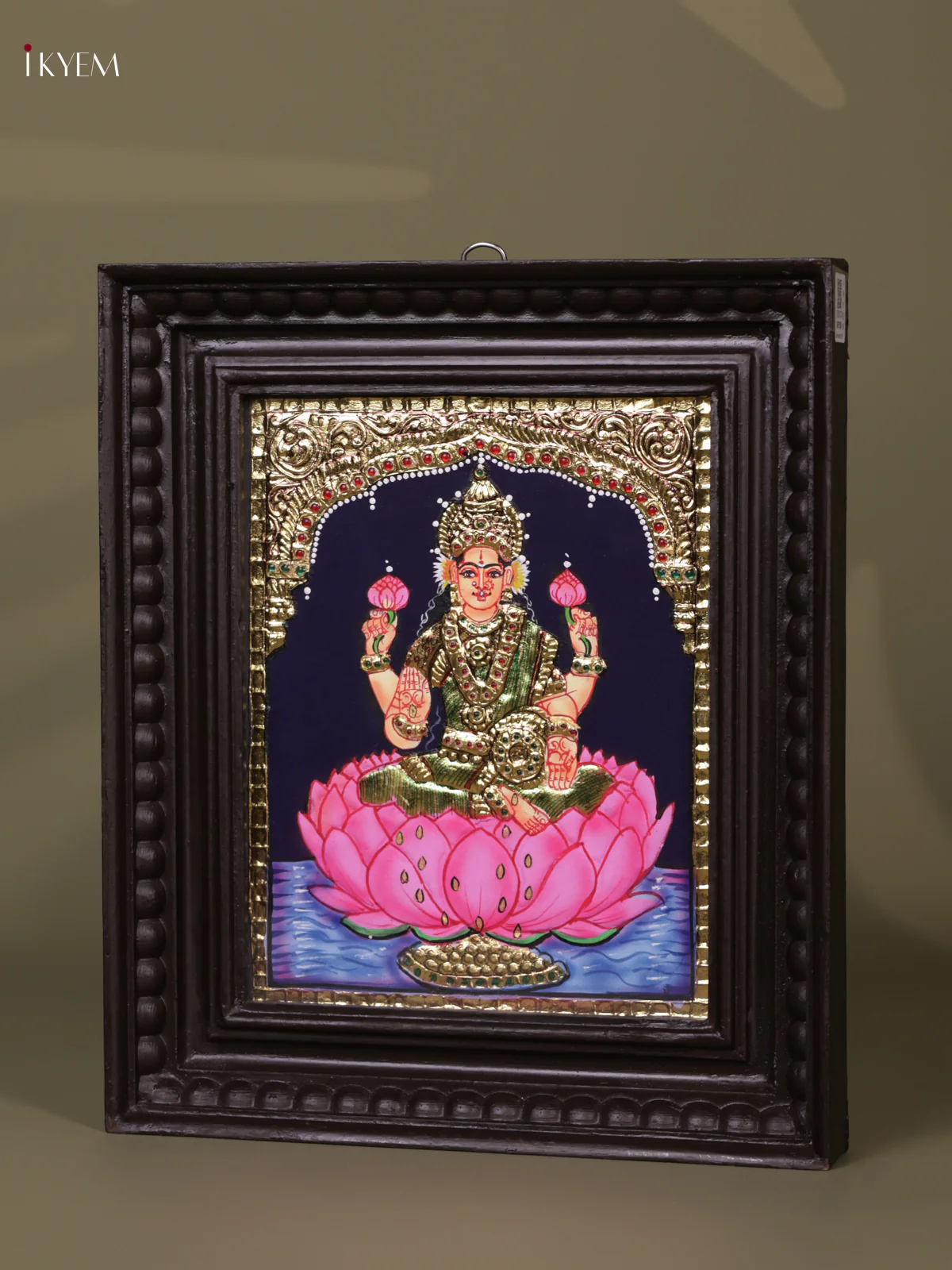 Lakshmi Tanjore painting (13*11) - KEB1228 - Image 2