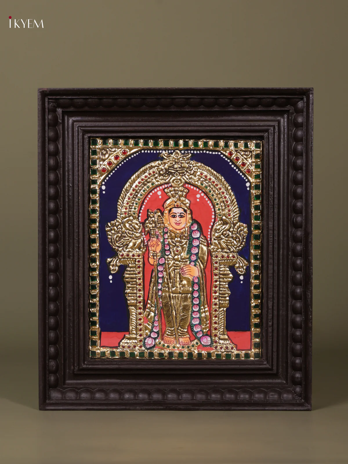 Murugar Tanjore painting (13*11) - KEB1237