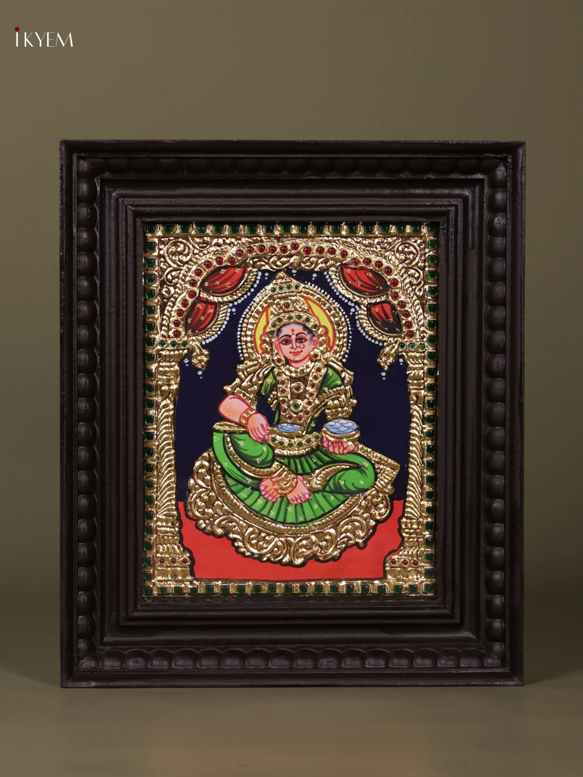 Annapoorani Tanjore painting (13*11) - KEB1245