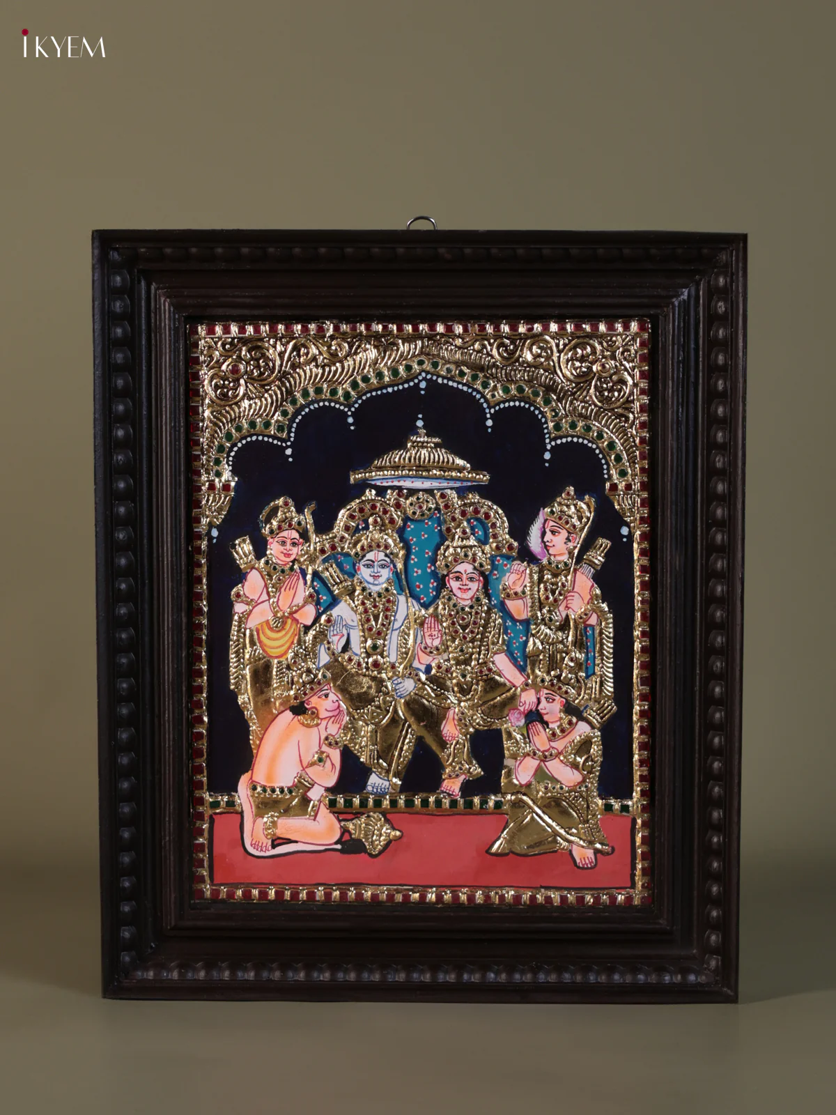 Ram Drabar Tanjore painting (18*15) - KEB1310