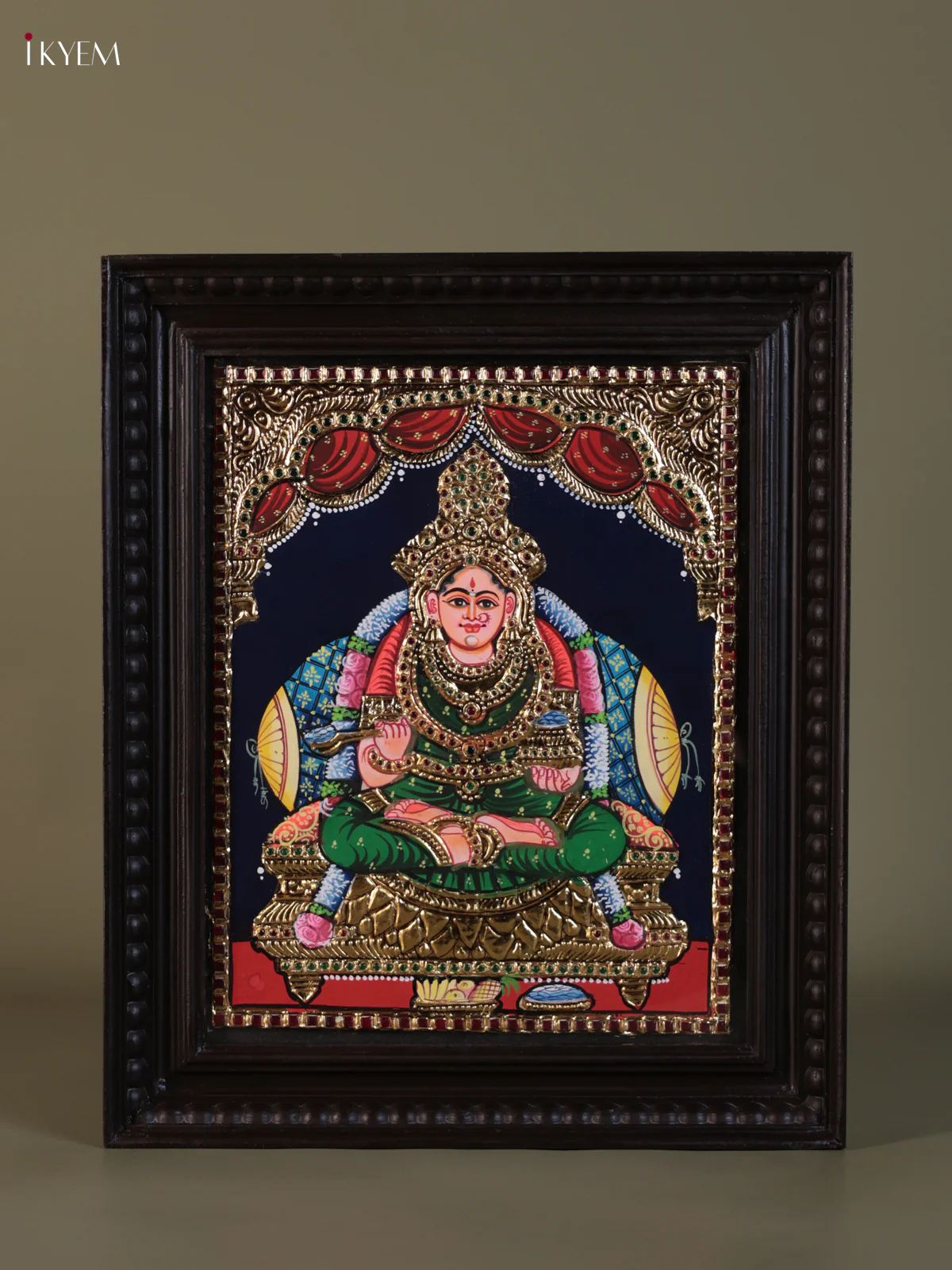 Annapoorani Tanjore painting (18*15) - KEB1332