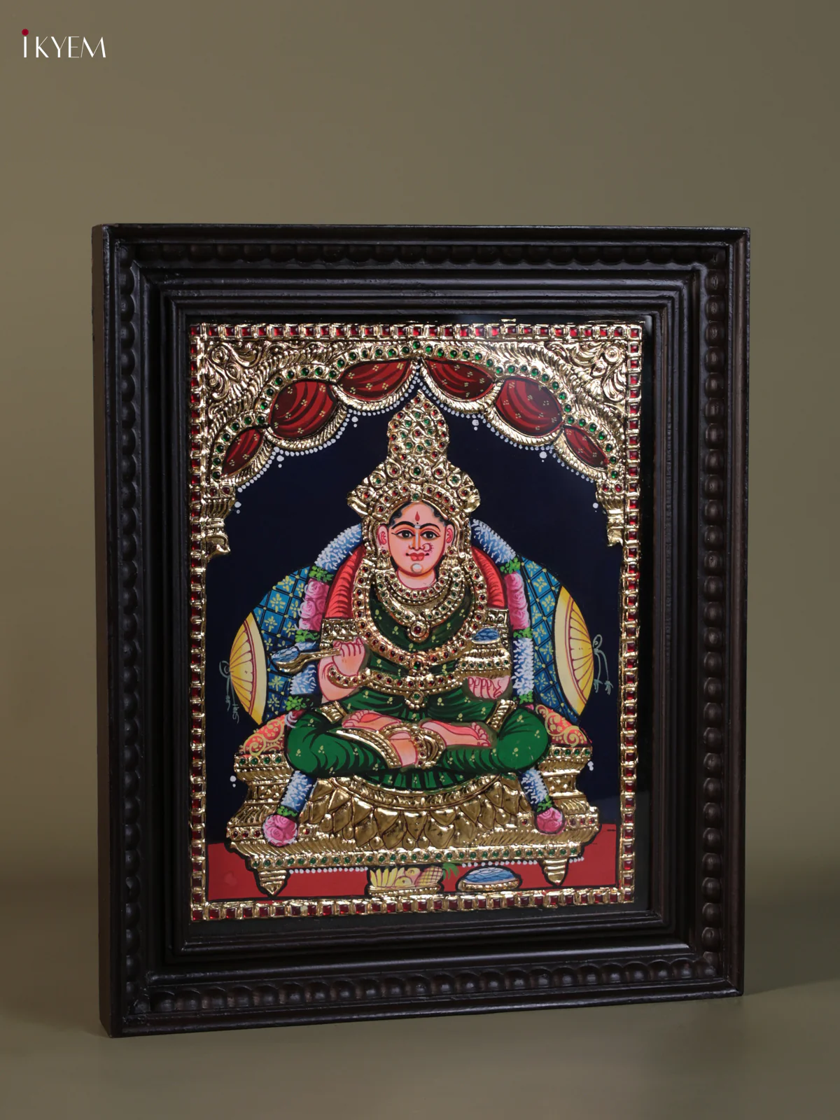 Annapoorani Tanjore painting (18*15) - KEB1332 - Image 2