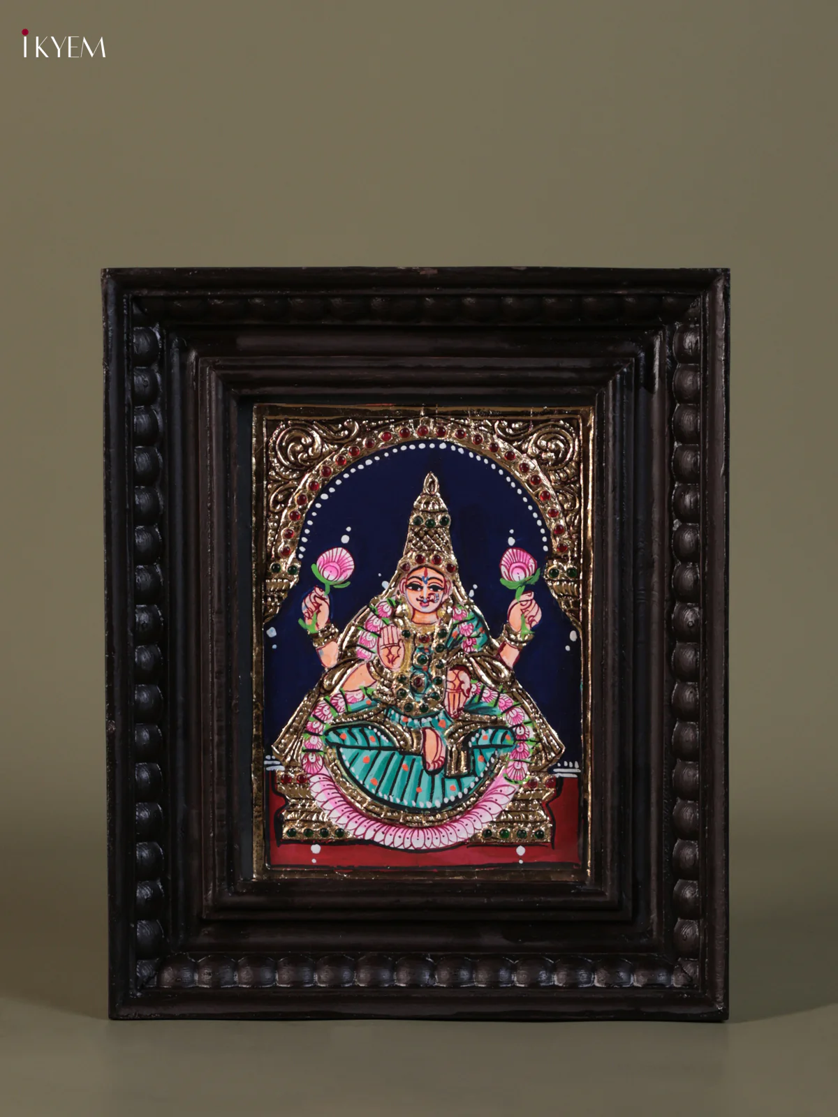 lakshmi Tanjore painting (10*8) - KEB1348