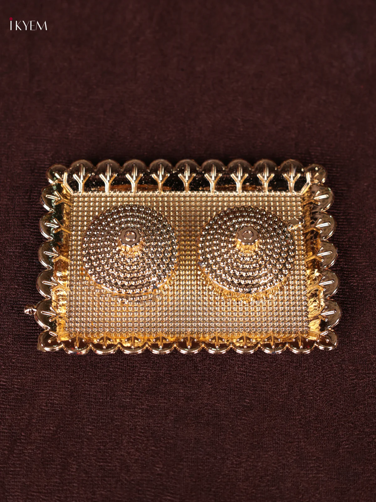 Rectangle Haldi Kumkum Holder - Image 2