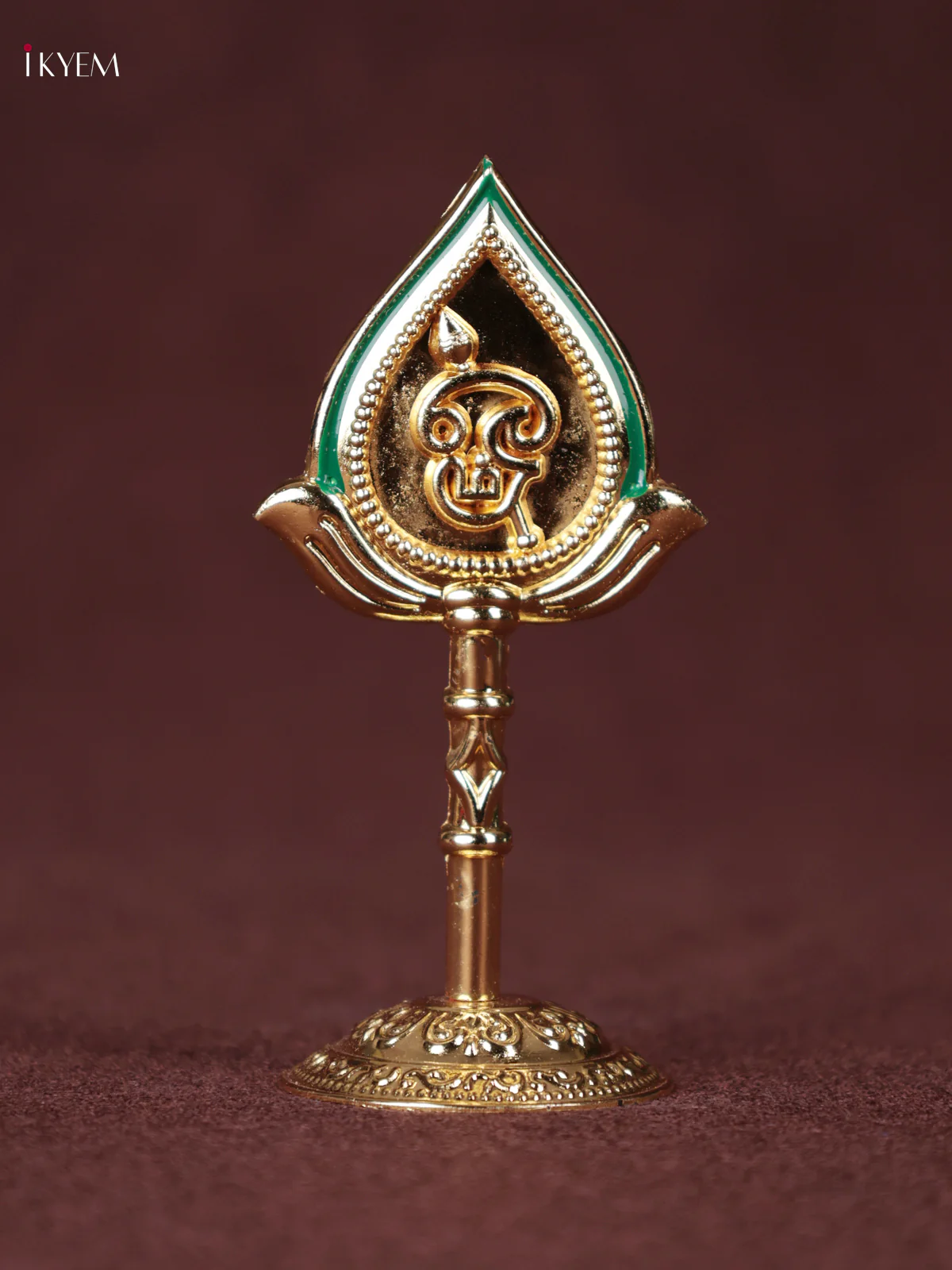 Gold Plated Vell With face - Image 2