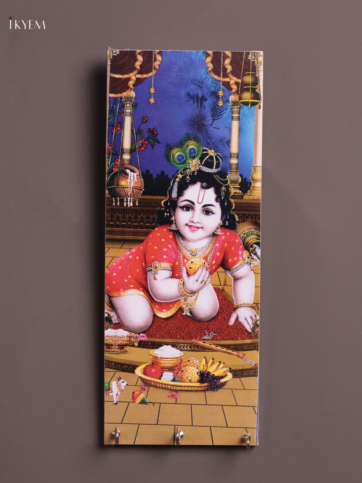 Key Hanger - Laddu Krishna (10X4)