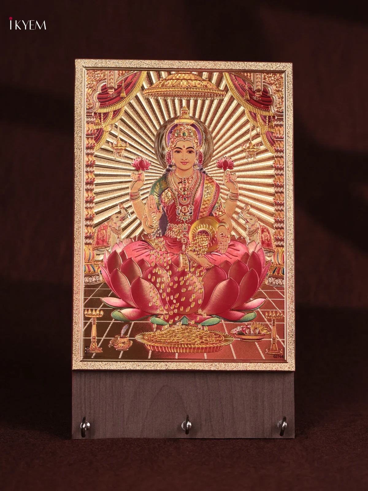 Digital Printed lakshmi - Key hanger