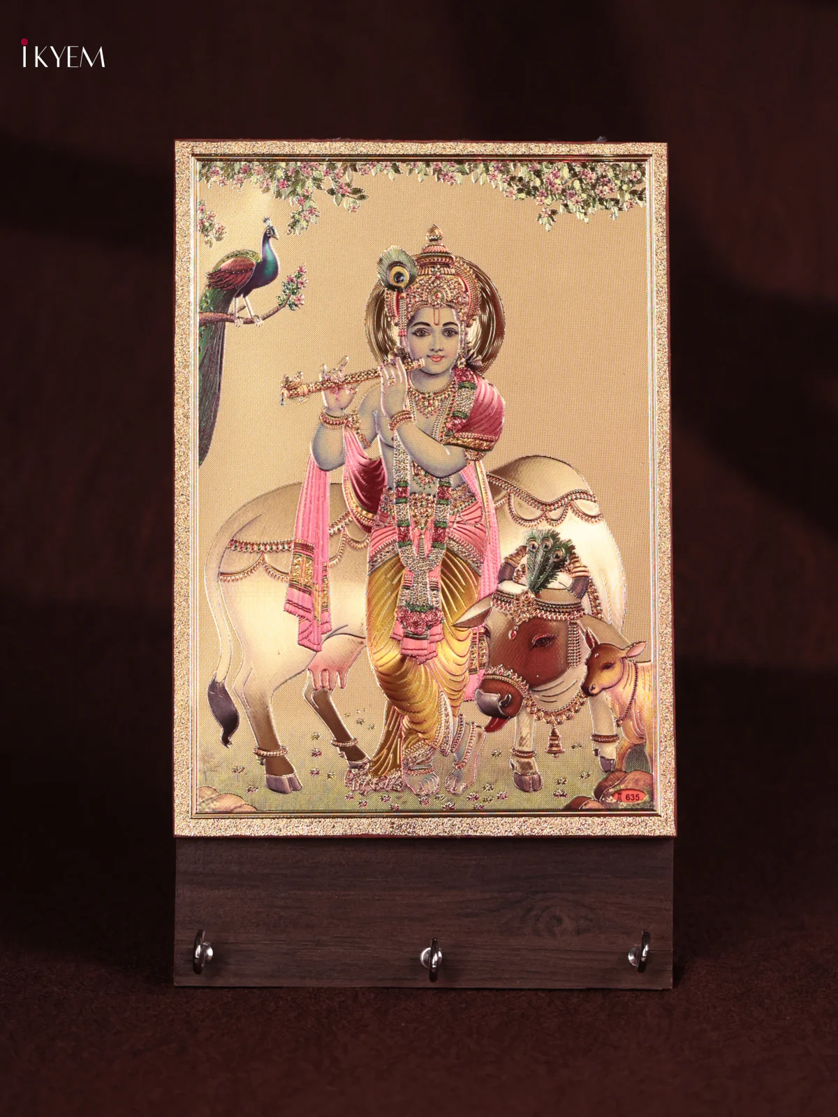 Digital Printed Radha Krishna - Key hanger