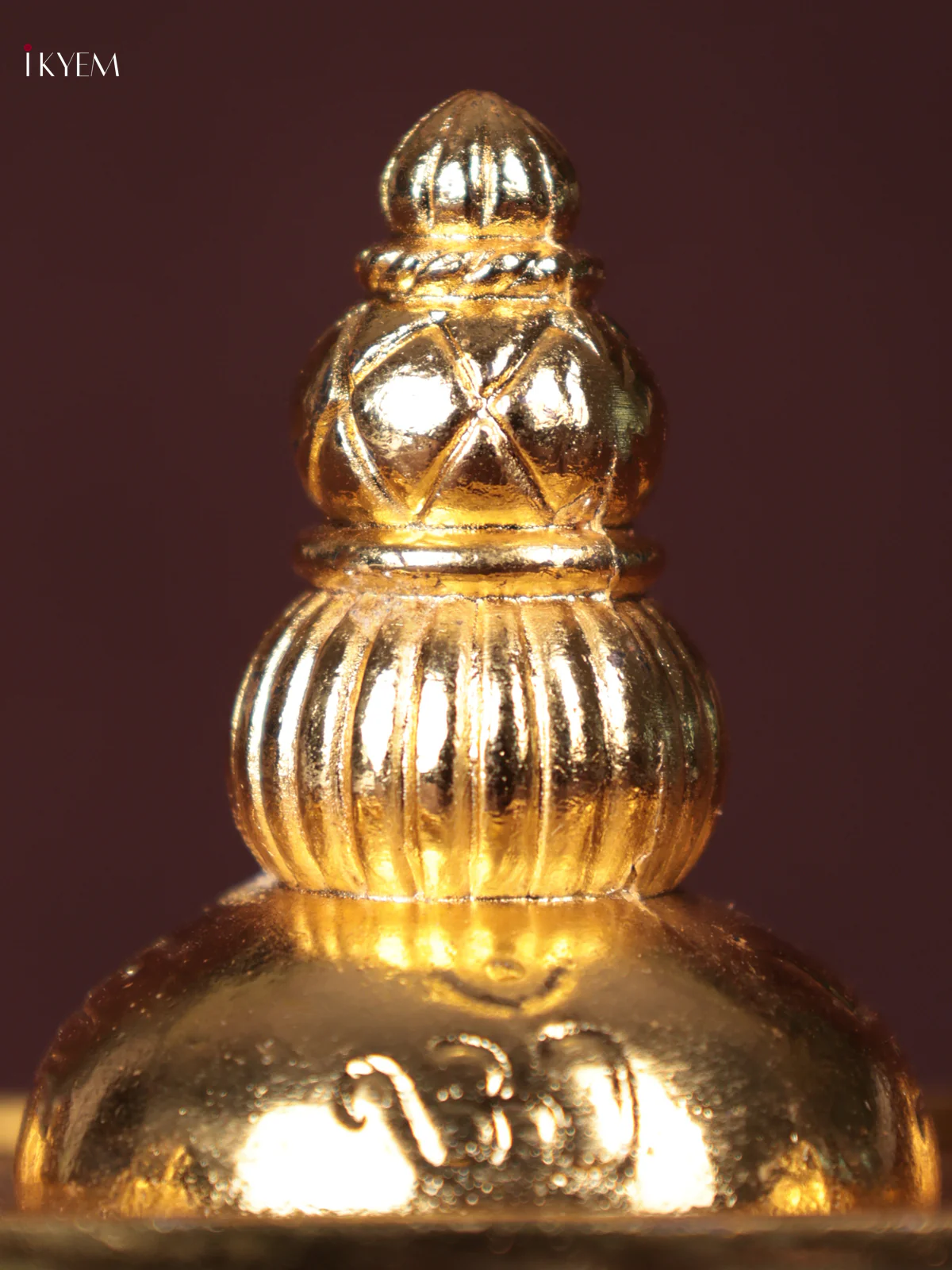 Gold-Plated Lord Ganesha With Mandir - Image 3