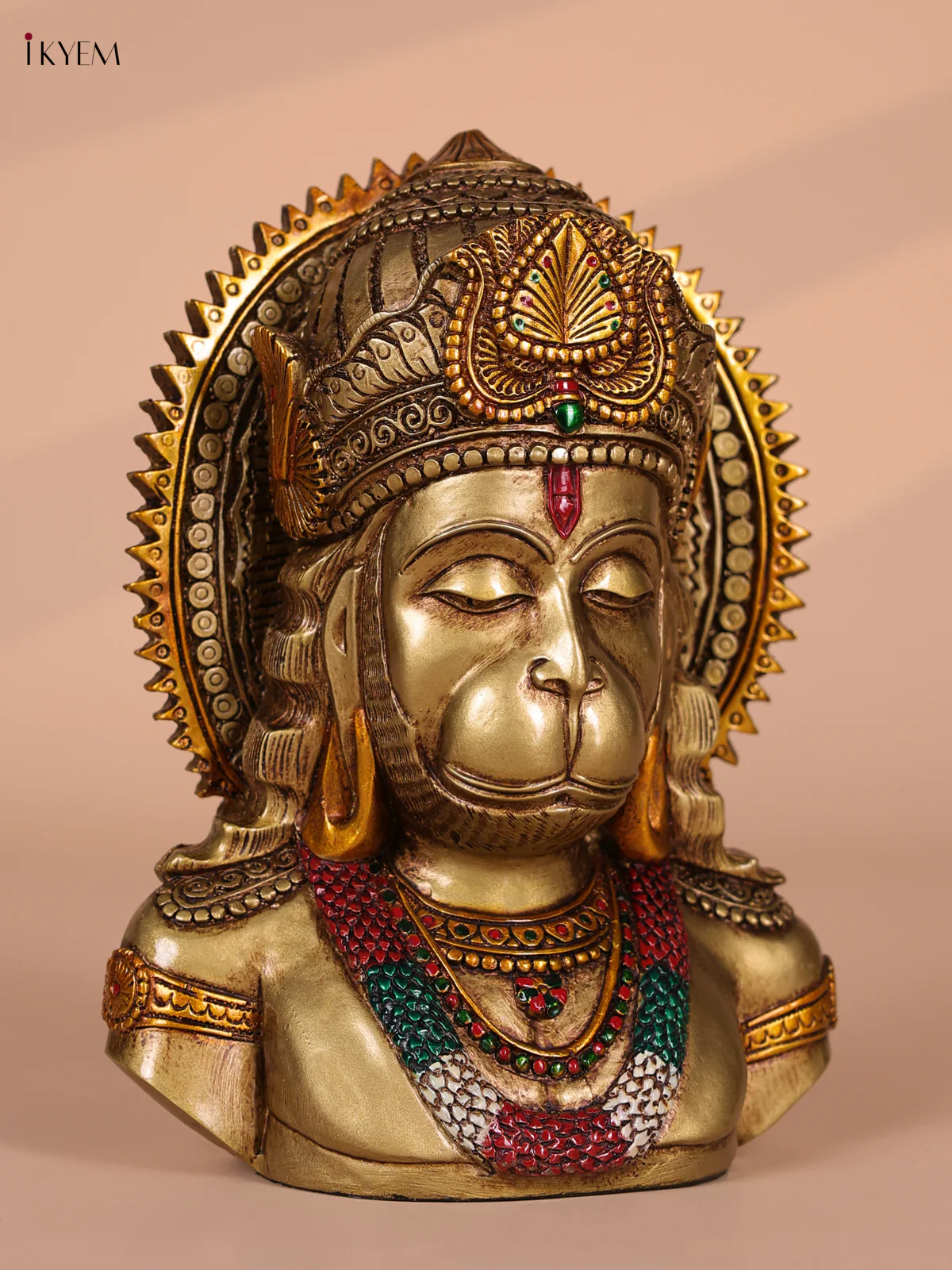 Handicrafts Resin Hanuman Bust Idol - Image 3