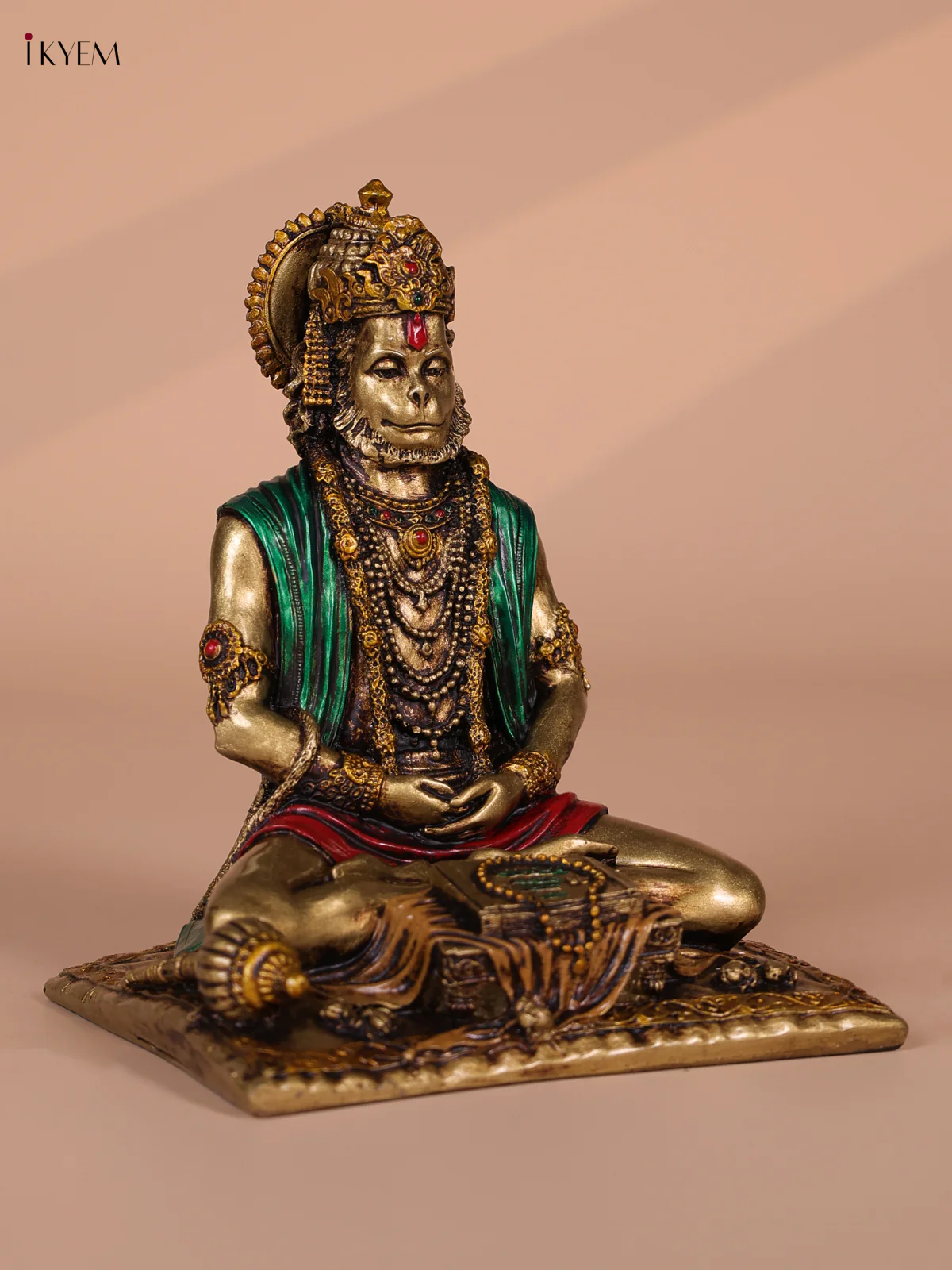 Handicrafts Resin Hanuman Sitting Idol - Image 3
