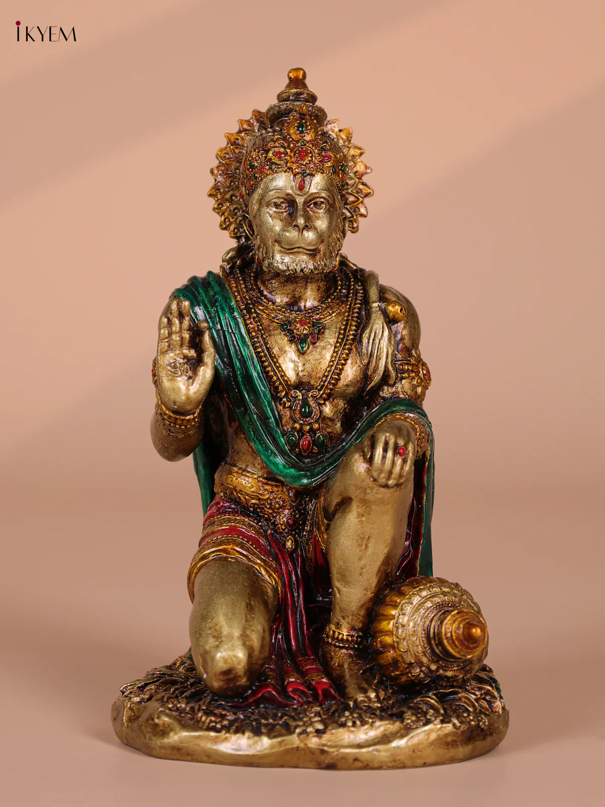 Handicrafts Resin Hanuman Sitting Idol