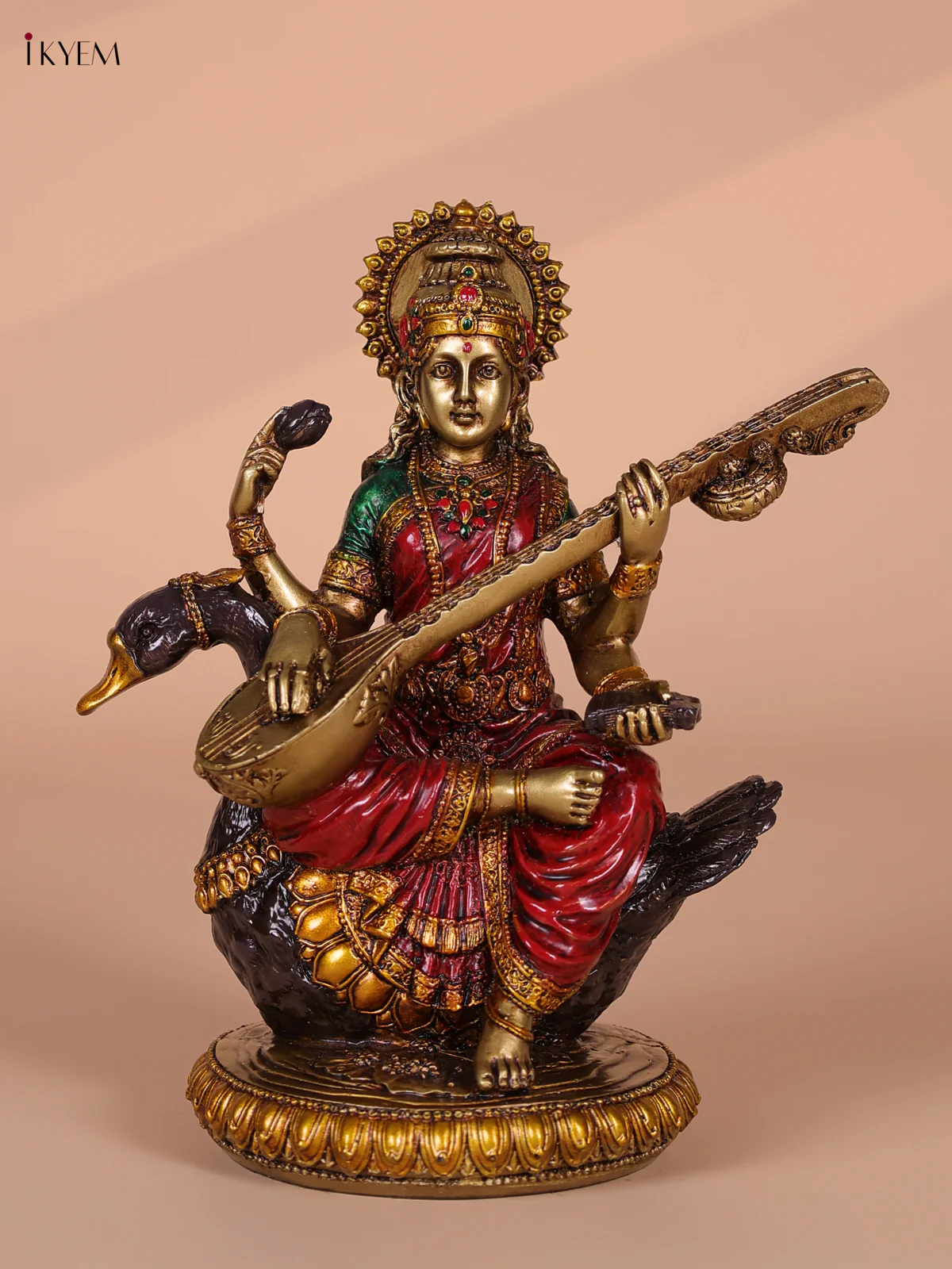 Handicrafts Resin Saraswathi Statue