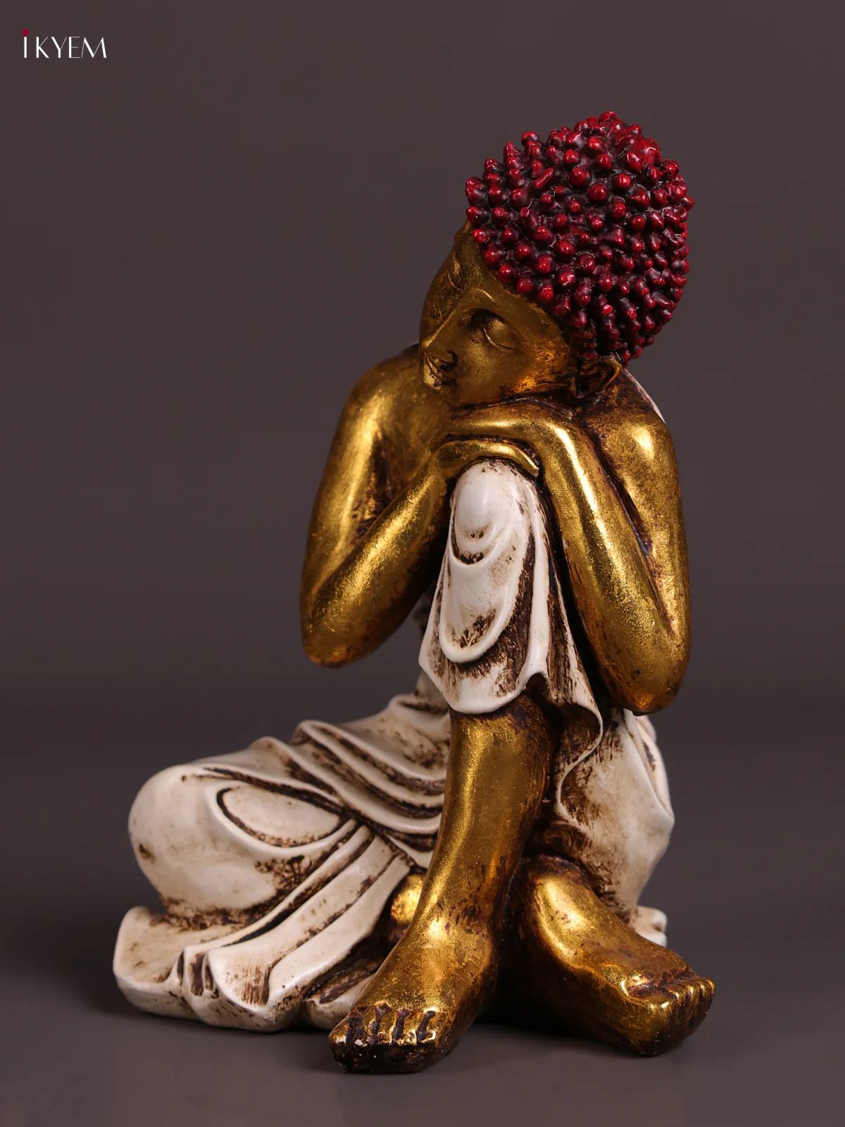 Handicrafts Resin Thinking Buddha Statue - Image 3