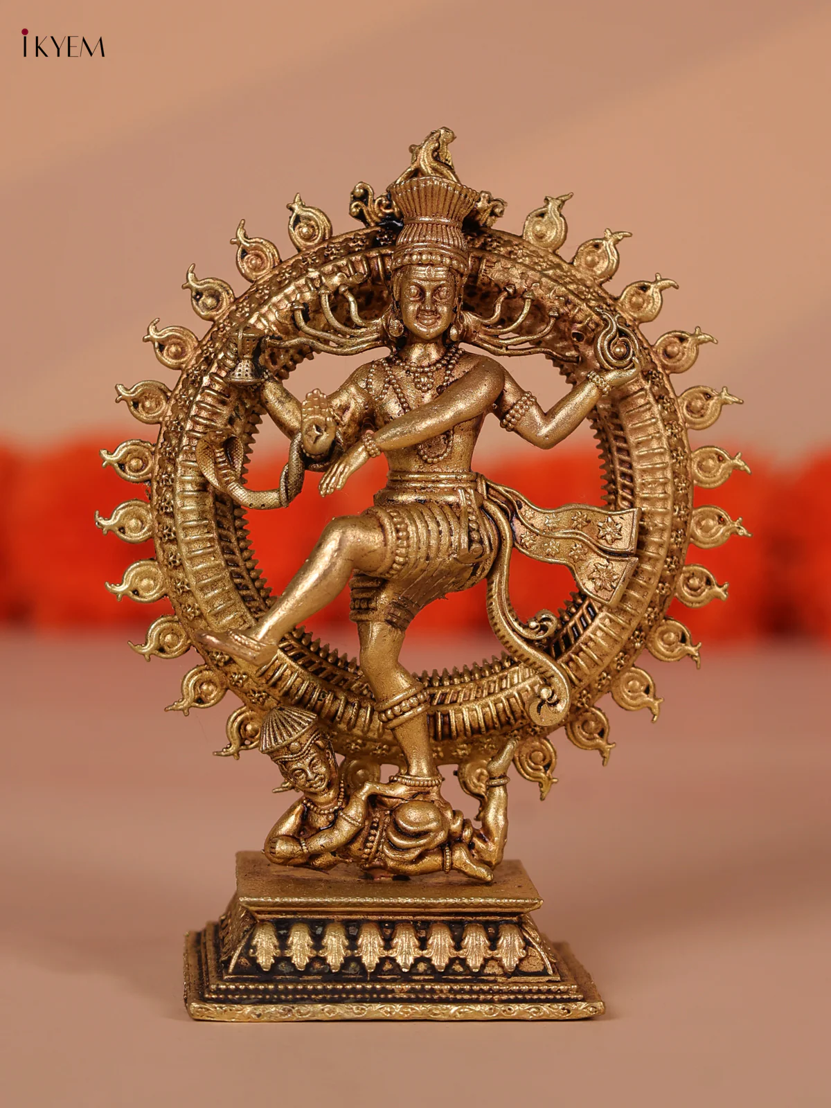 Brass Nataraja Idol - Small