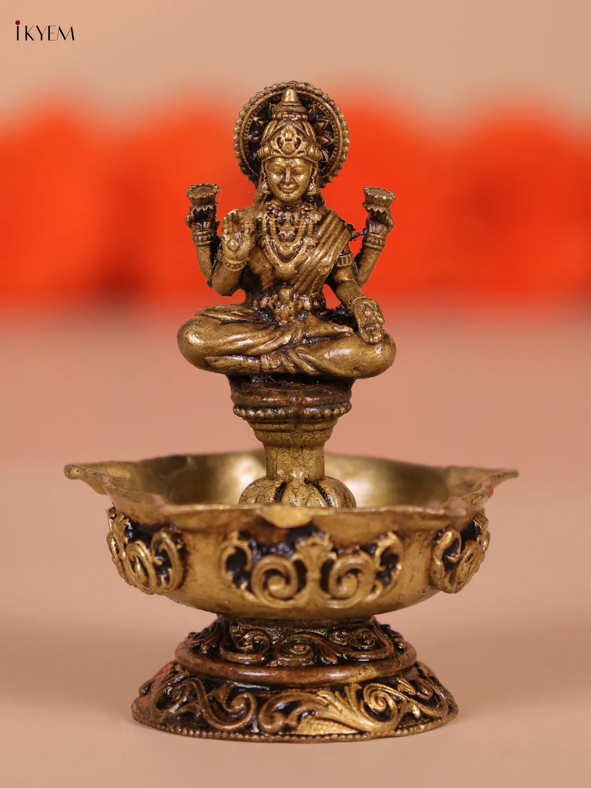 Brass lakshmi Diya - Image 3