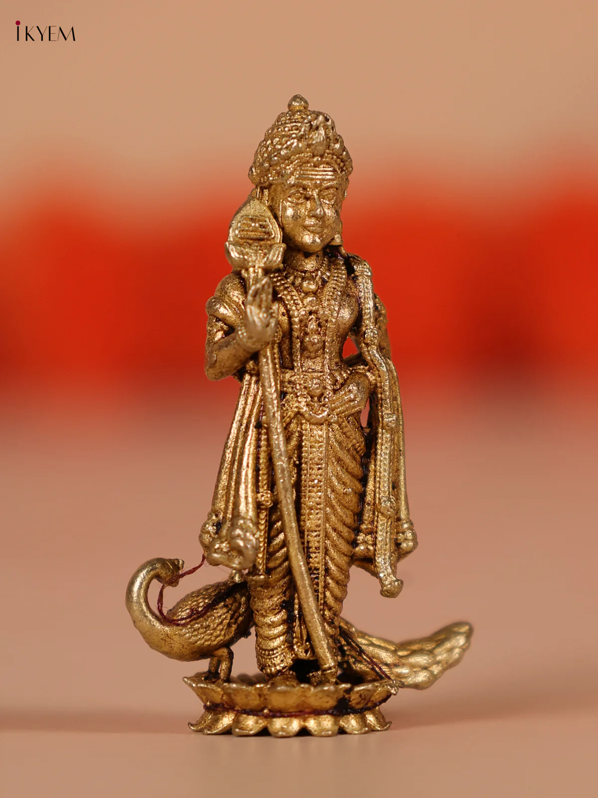 Brass Murugar idol - Image 3