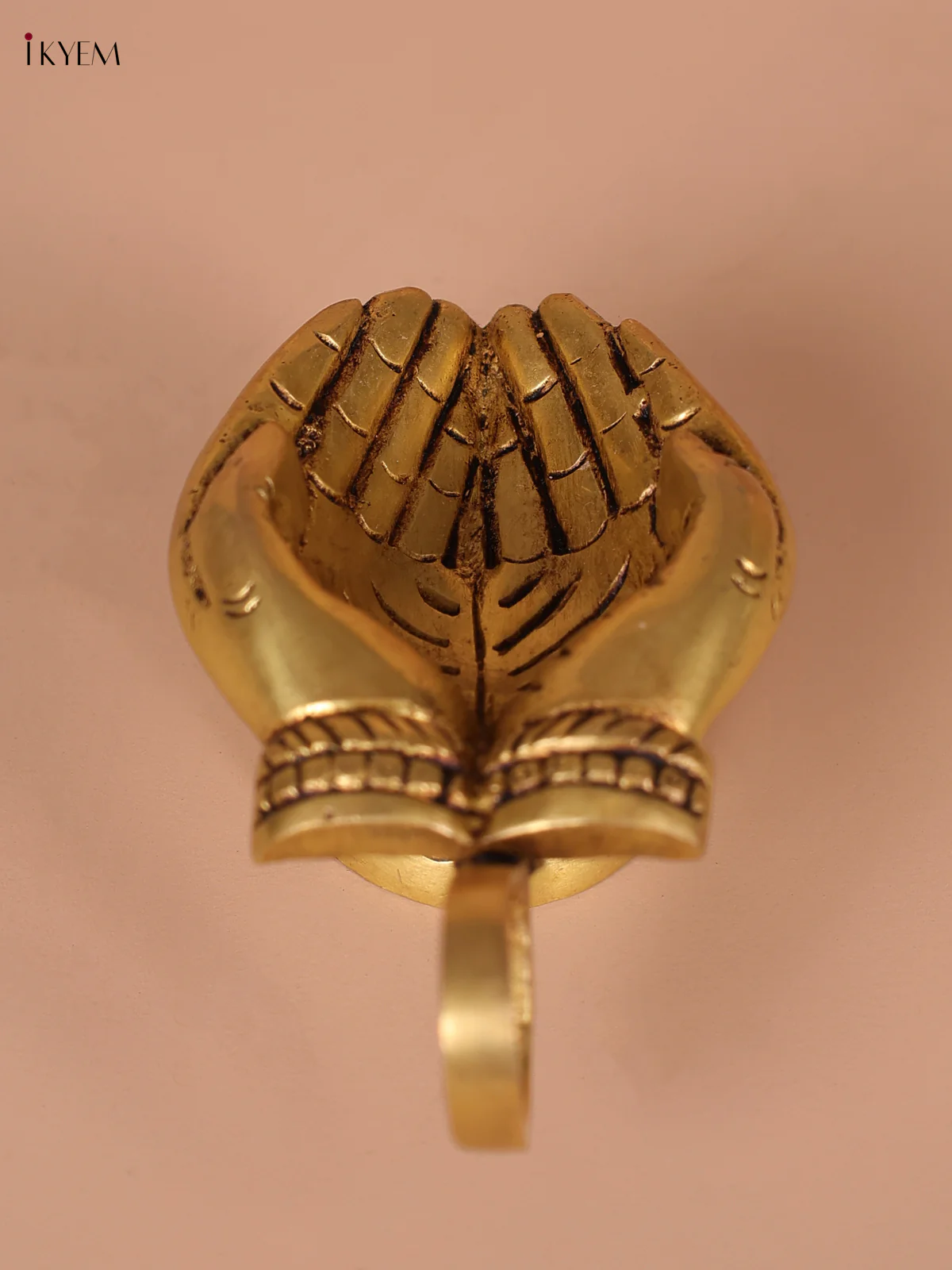 Brass Hand Diya - Image 2