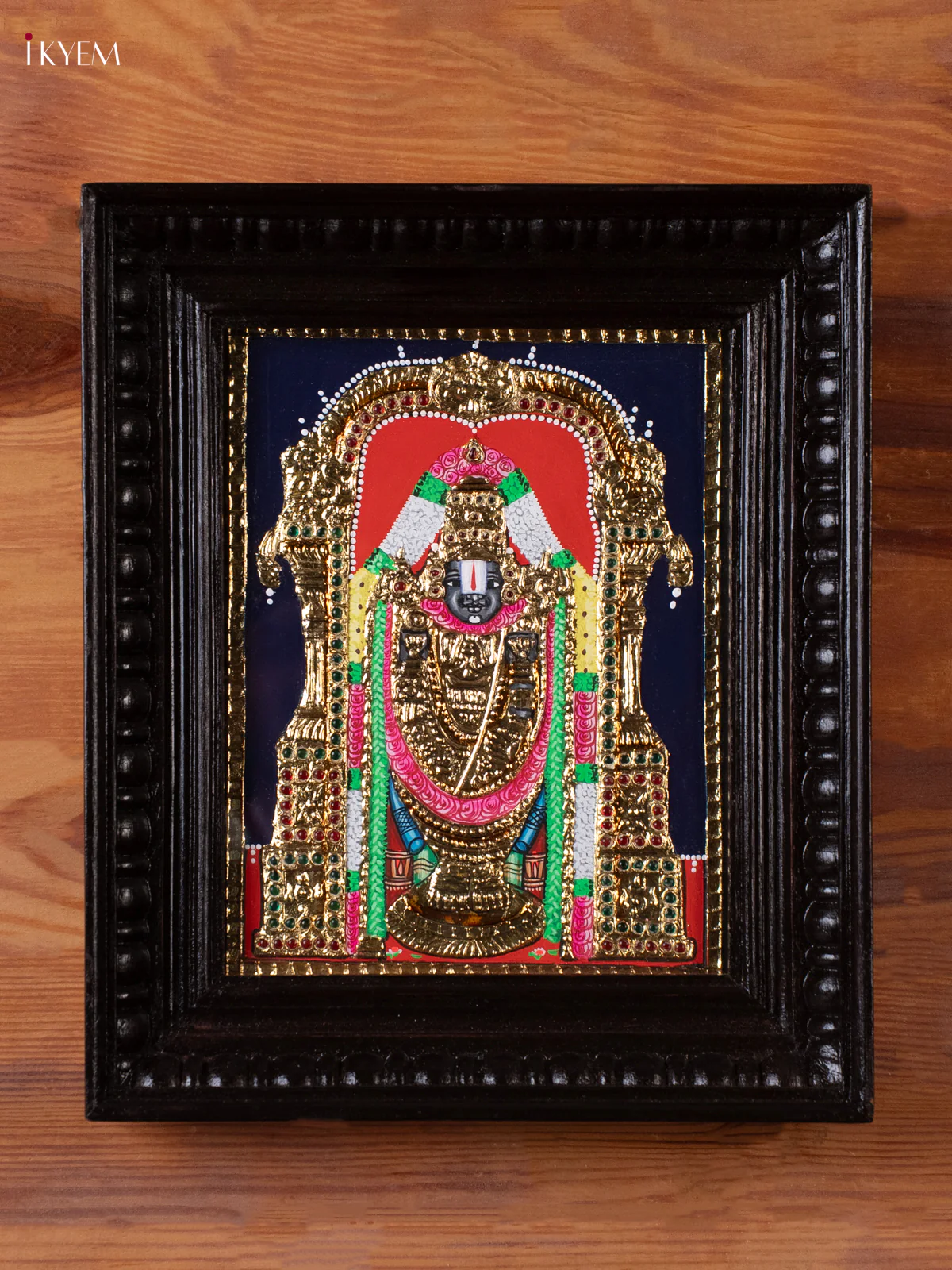Balaji Tanjore Painting (13x11) - KEC14005