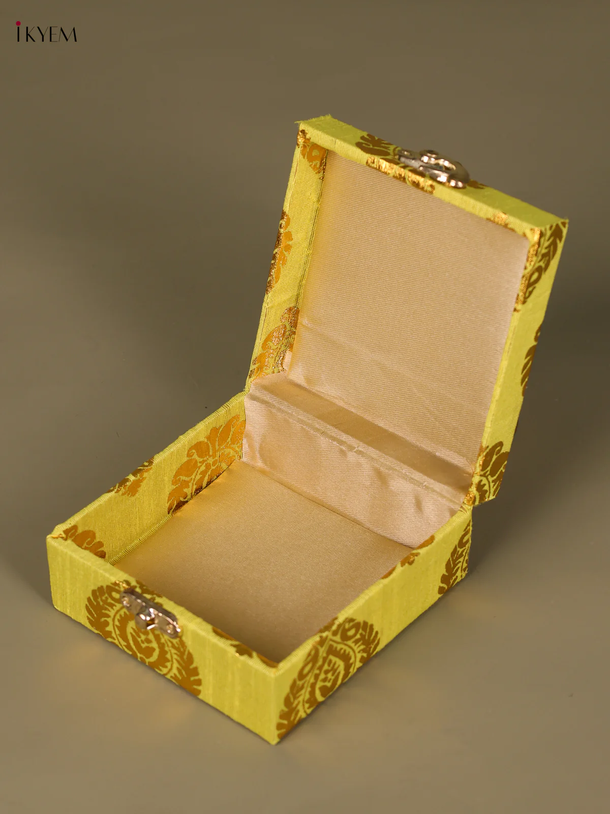 Mango Printed jewellery Box (4x4) - Yellow-KED09009 - Image 2