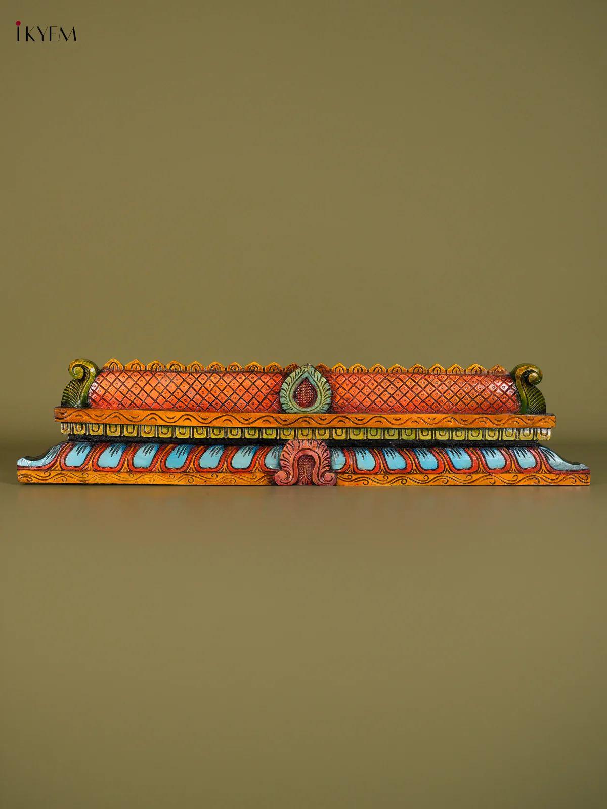 Wooden Handpainted Gopuram-KED13005