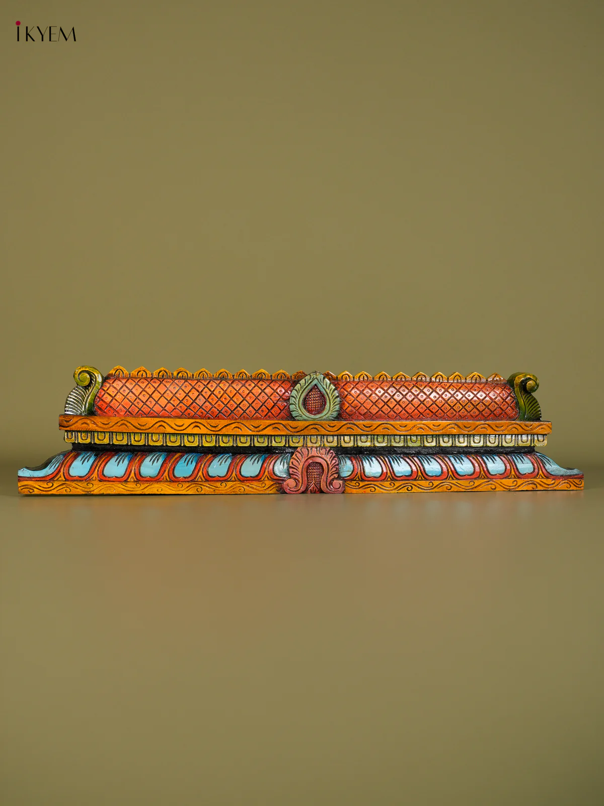 Wooden Handpainted Gopuram-KED13005 - Image 3