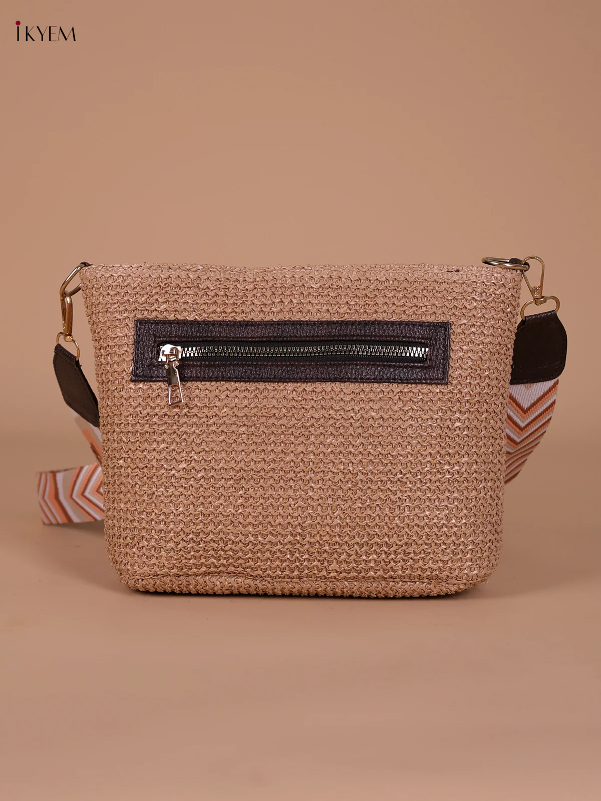 Printed Sling Bag - Sandle - Image 2