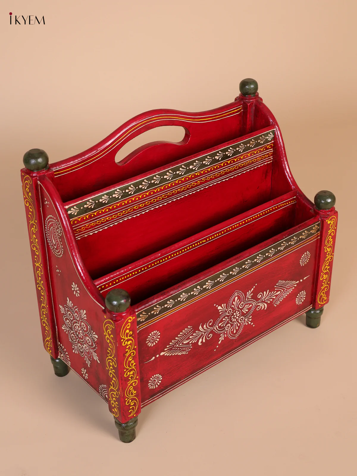 Wooden handpainted Letter holder-KEE02018 - Image 2