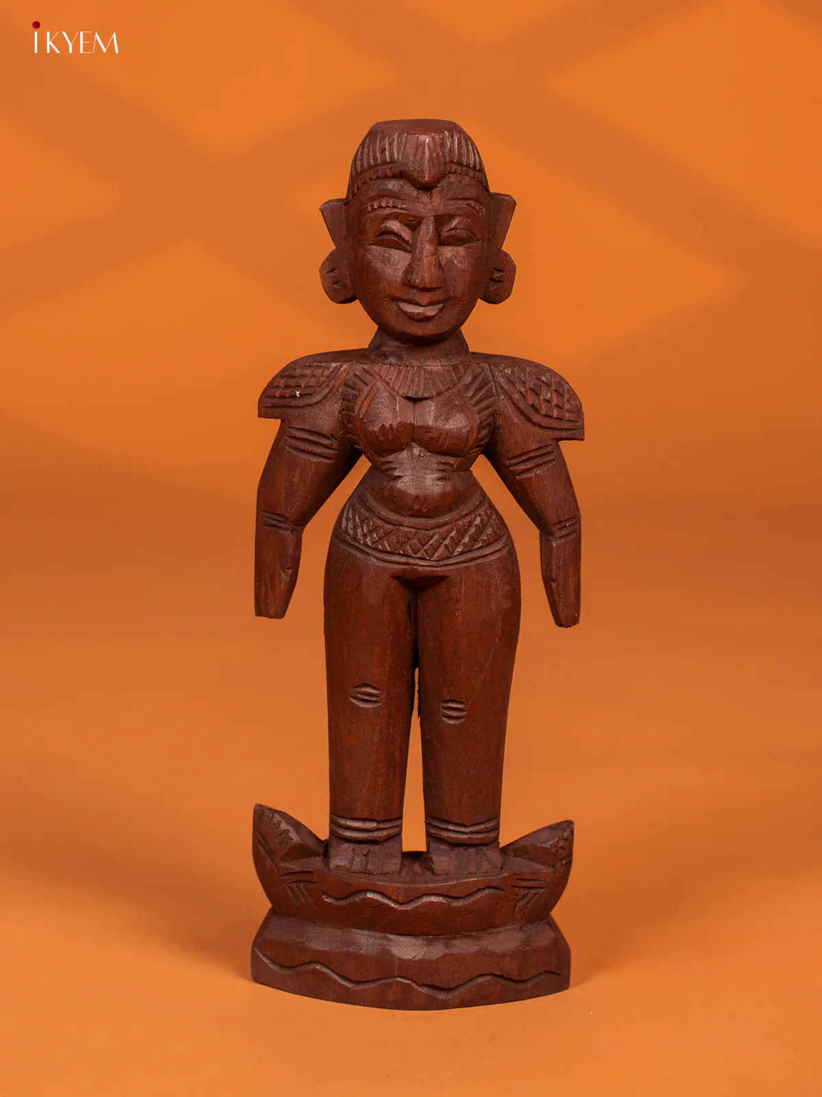 Wooden Marapachi Doll King and Queen - KF03157 - Image 4