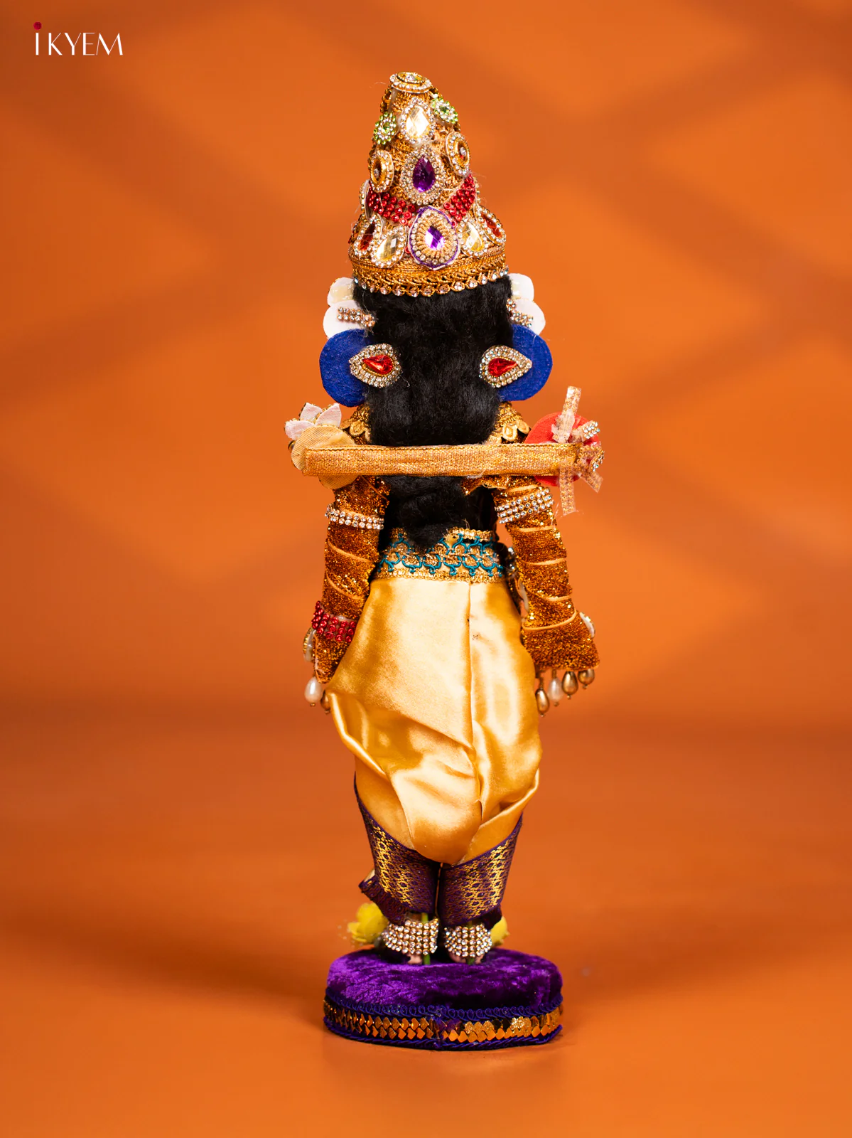 Venkatesa Perumal - Golu Display Doll - Sandal & Purple Base - KF04134 - Image 4